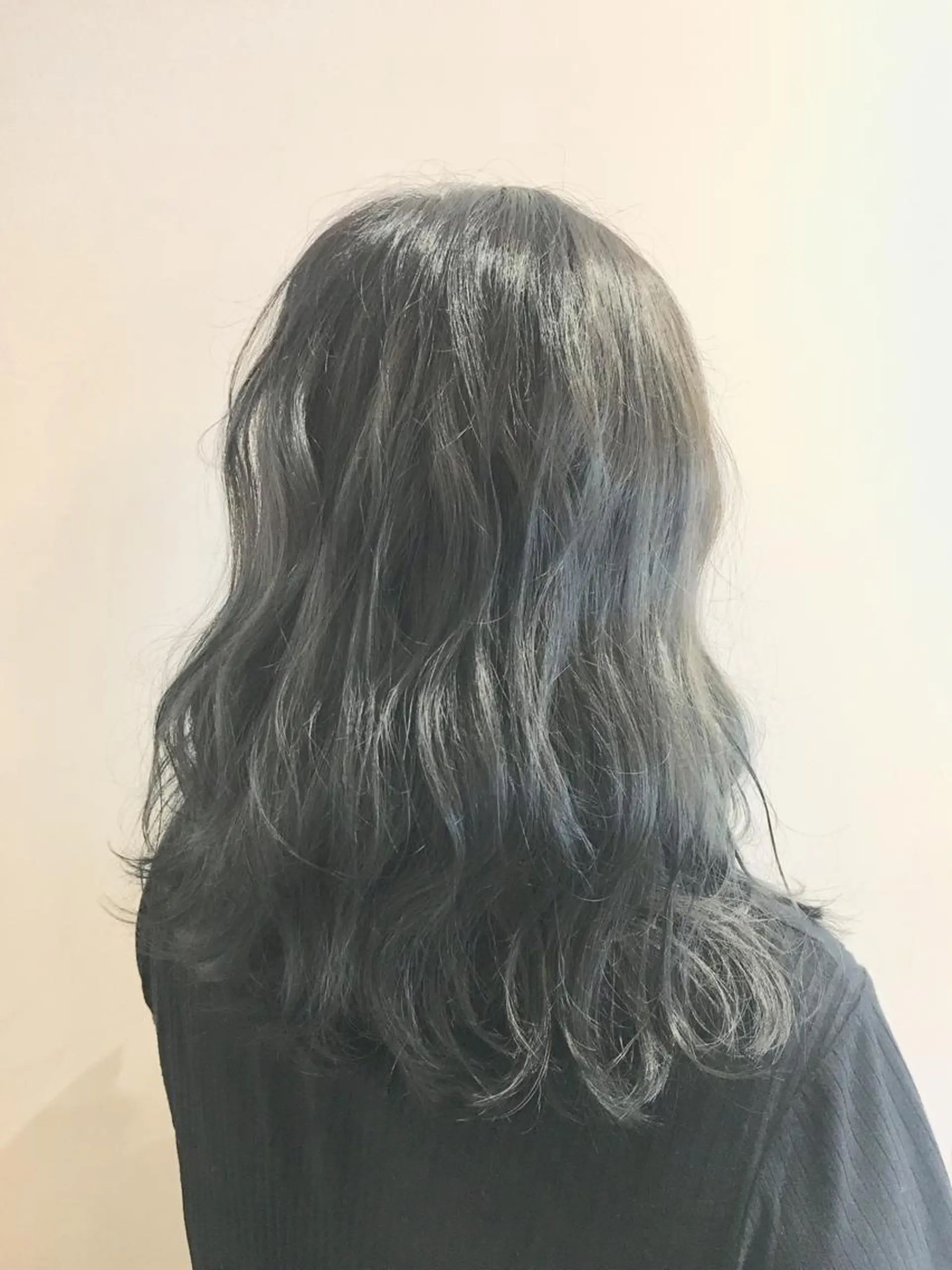 ロング カラー パーマ ヘアアレンジ メンズ グレージュ 福元友梨 ディレクター✂️のヘアスタイル