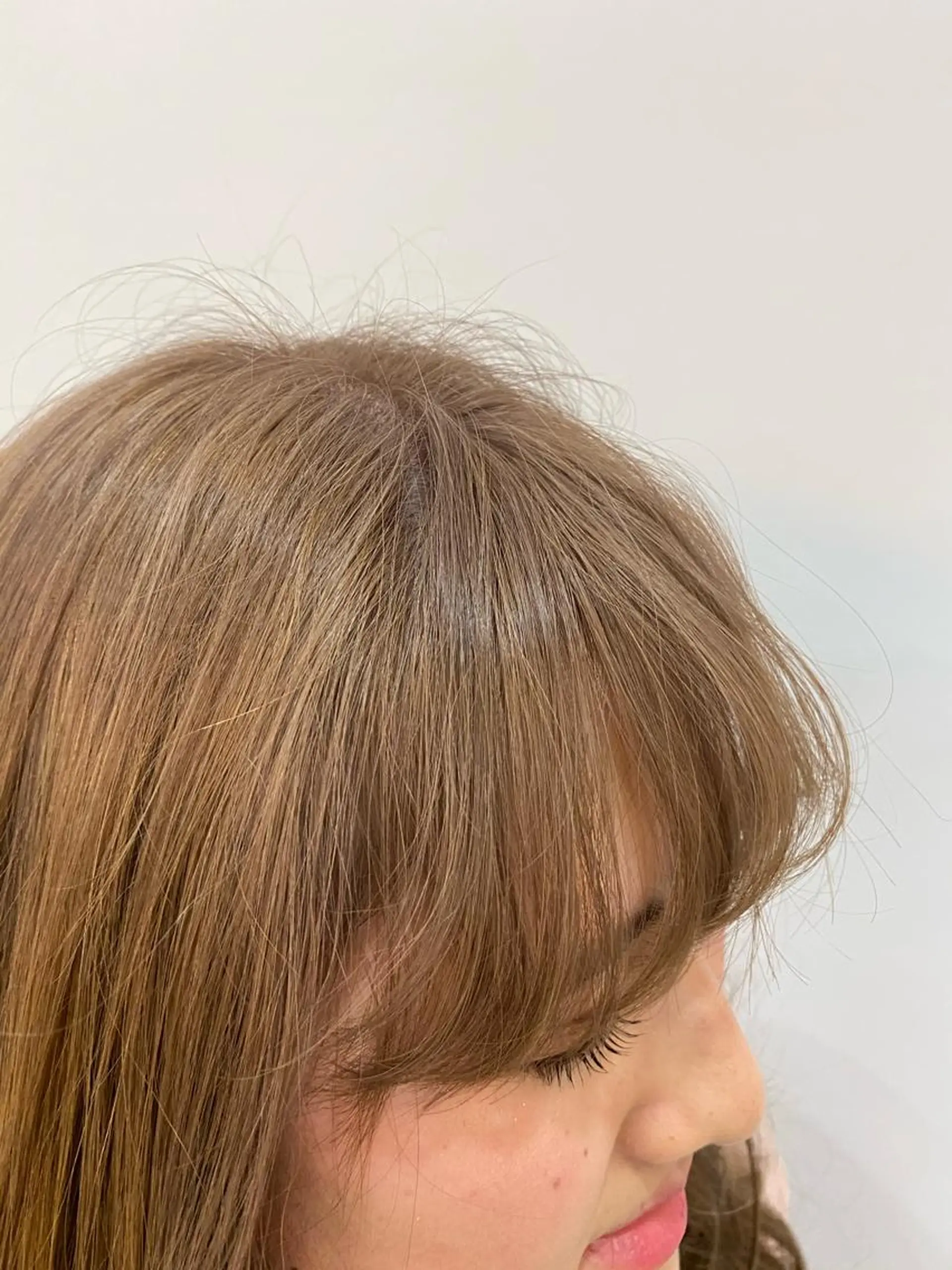 ロング かえ🩶韓国ボブ🎀 透明感カラー🥣のヘアスタイル