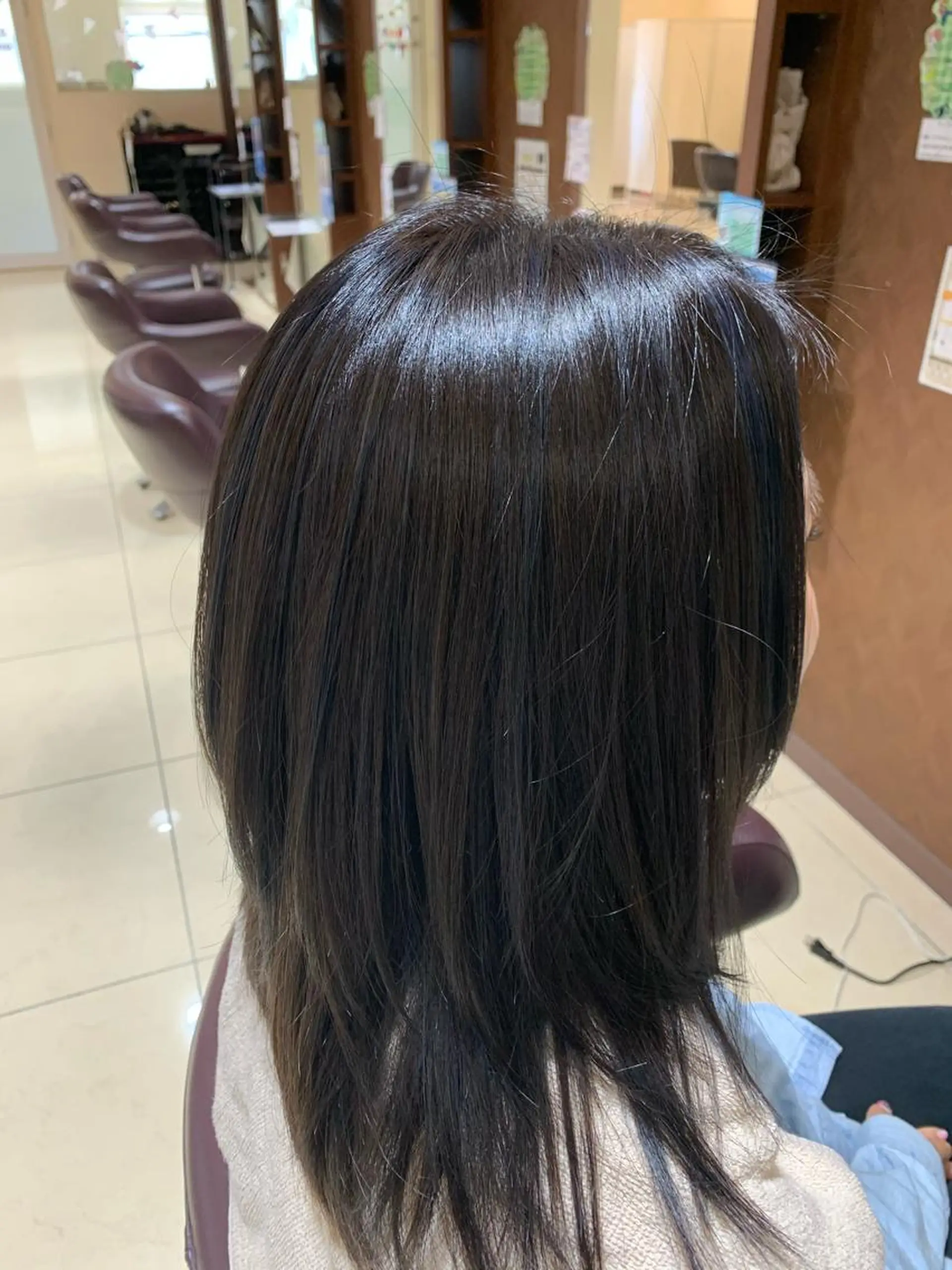 ミディアム カラー アディクシーカラー ブルーカラー ハイライトカラー ハイライト ヘアカラー 透明感/ブリーチ縮毛 /髪質改善/星野純一のヘアスタイル