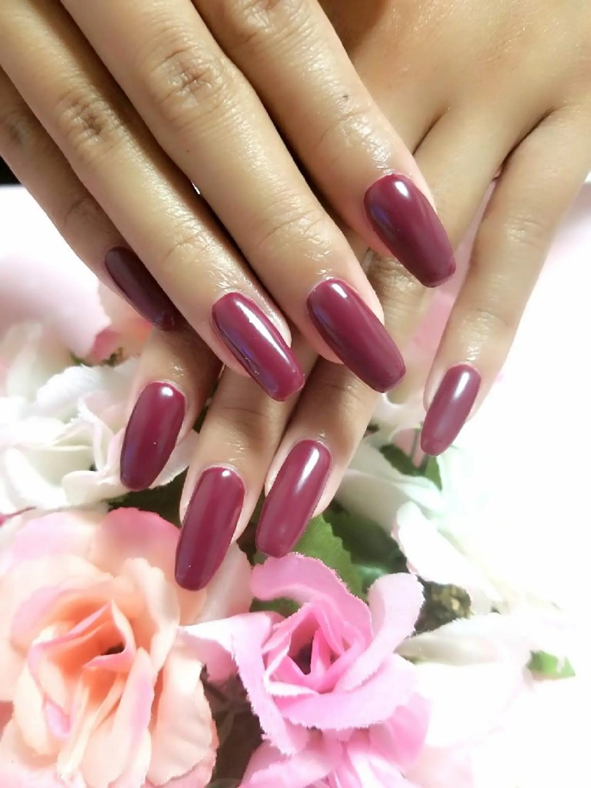 ネイル ボルドー Lien nail リアン　ネイルのネイルデザイン