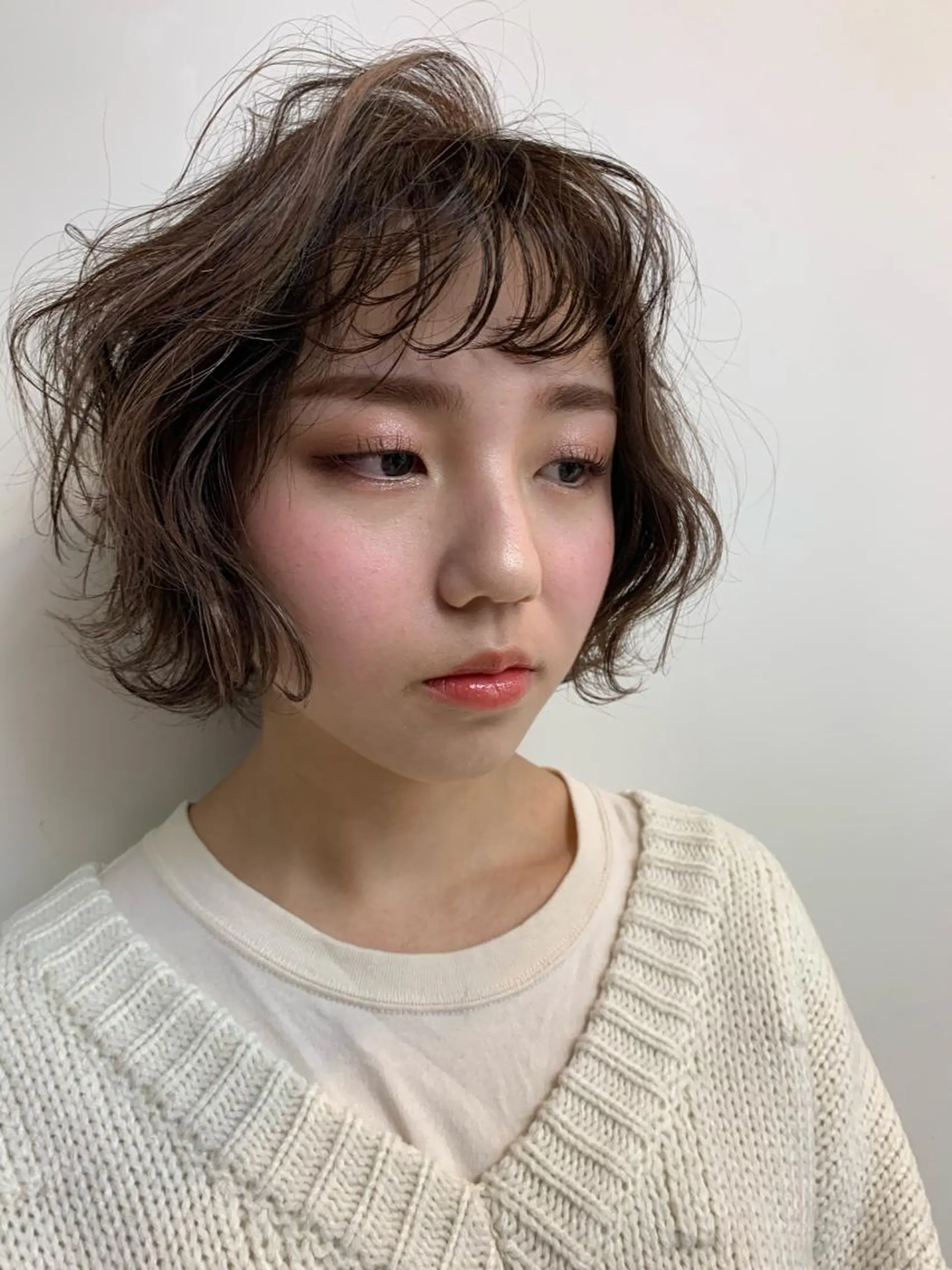 ショート ウスイ ハルカのヘアスタイル