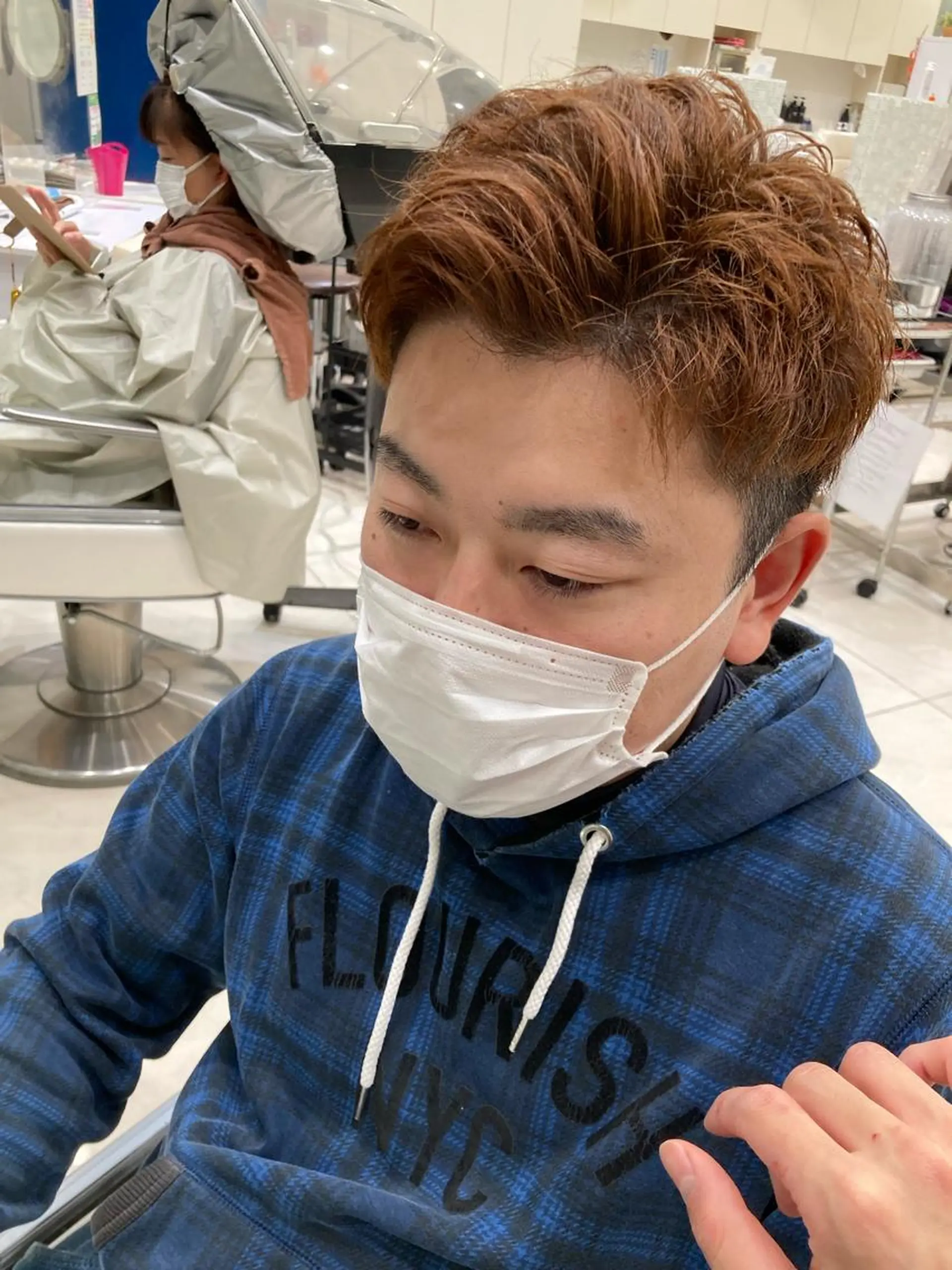 ショート カラー メンズ 髪質改善 カミムラのヘアスタイル