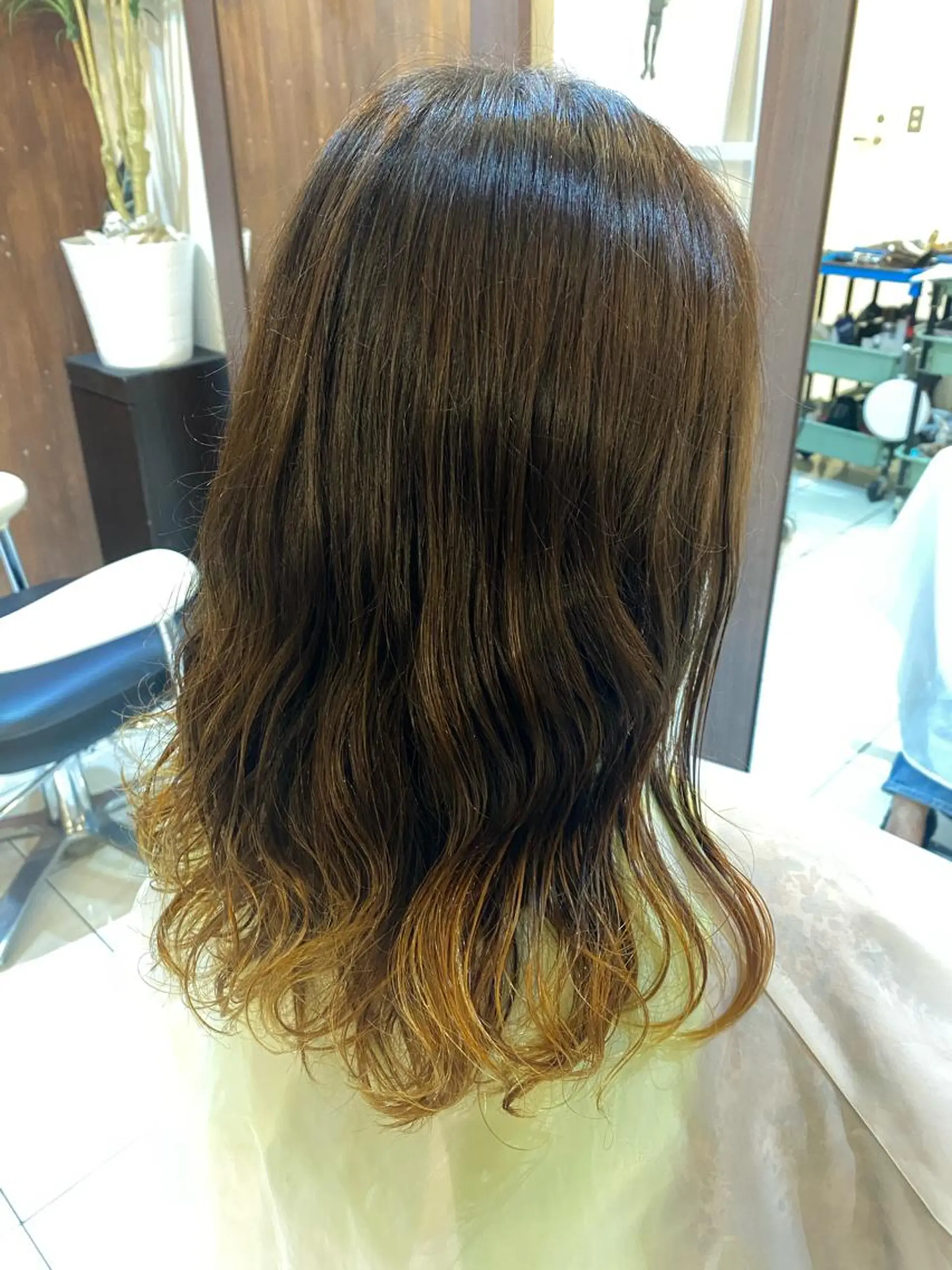 セミロング パーマ Cloud zero所属・🌻秋山 夏樹🌻のヘアスタイル