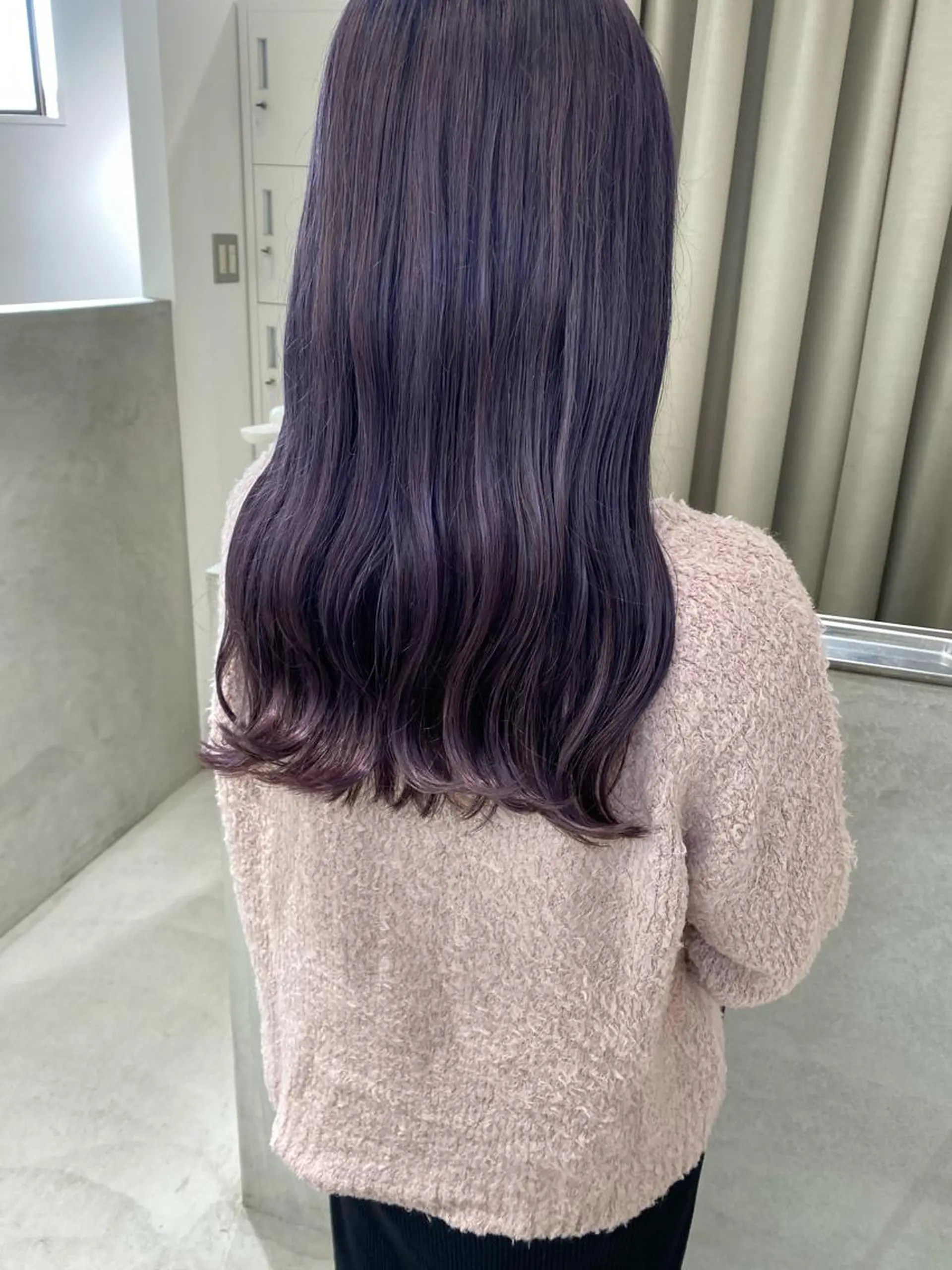 カラー ブリーチ ヘアカラー トリートメント ブリーチ/髪質改善 公文愛結のヘアスタイル