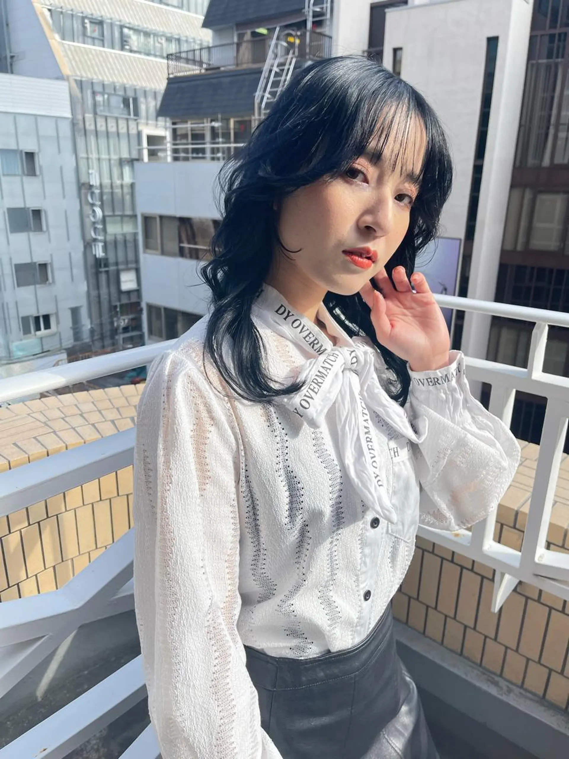 セミロング カット ヘアカラー トリートメント 韓国 / 中国ヘア 🦋Noniのヘアスタイル