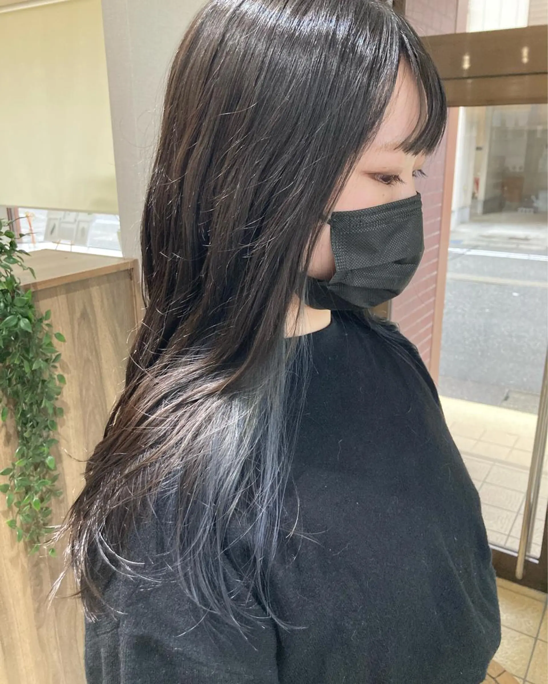 セミロング カット ヘアカラー hair salon rita 野々市所属・中野 幹也のヘアスタイル