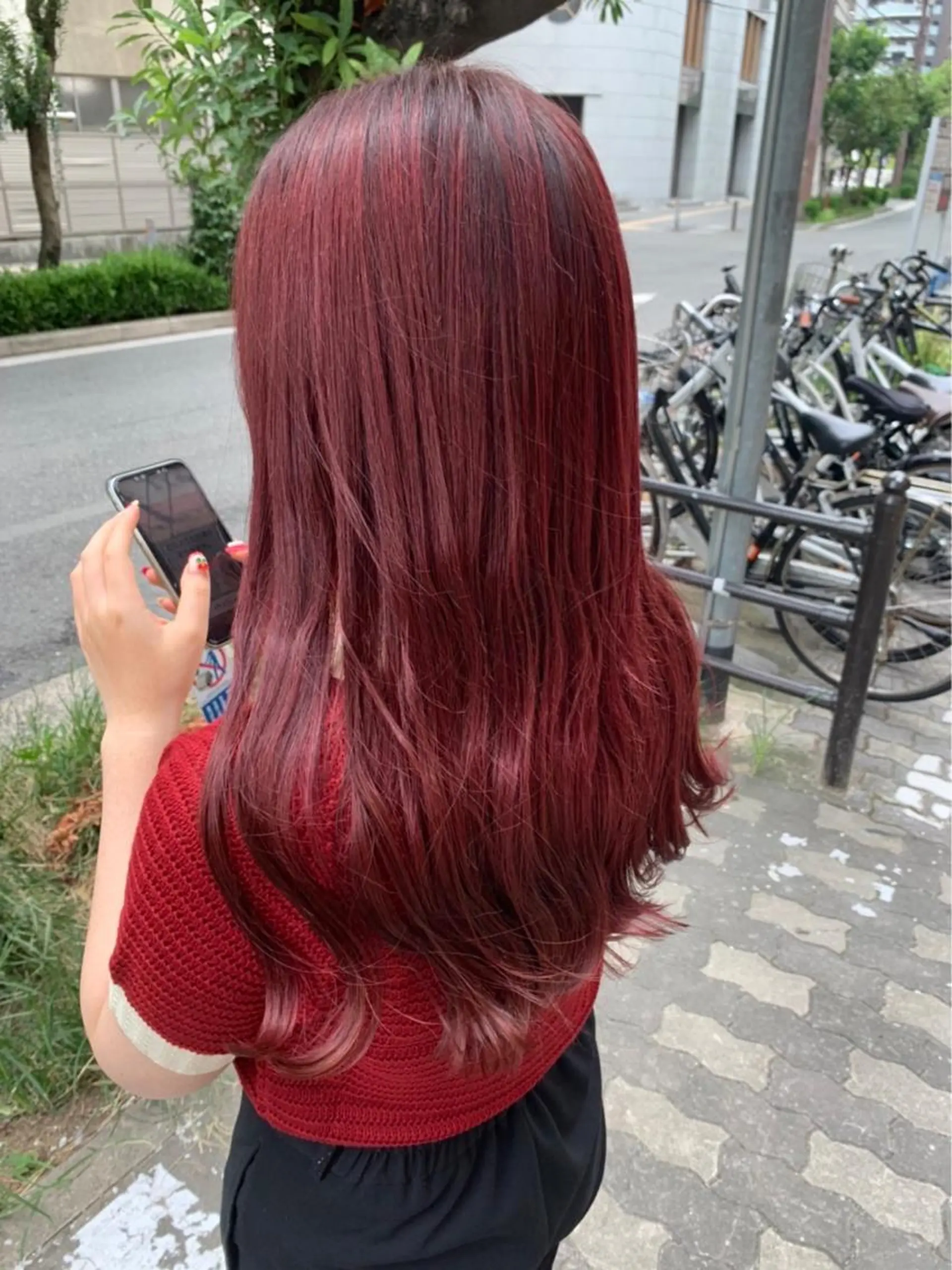 ロング 片平 帆香のヘアスタイル