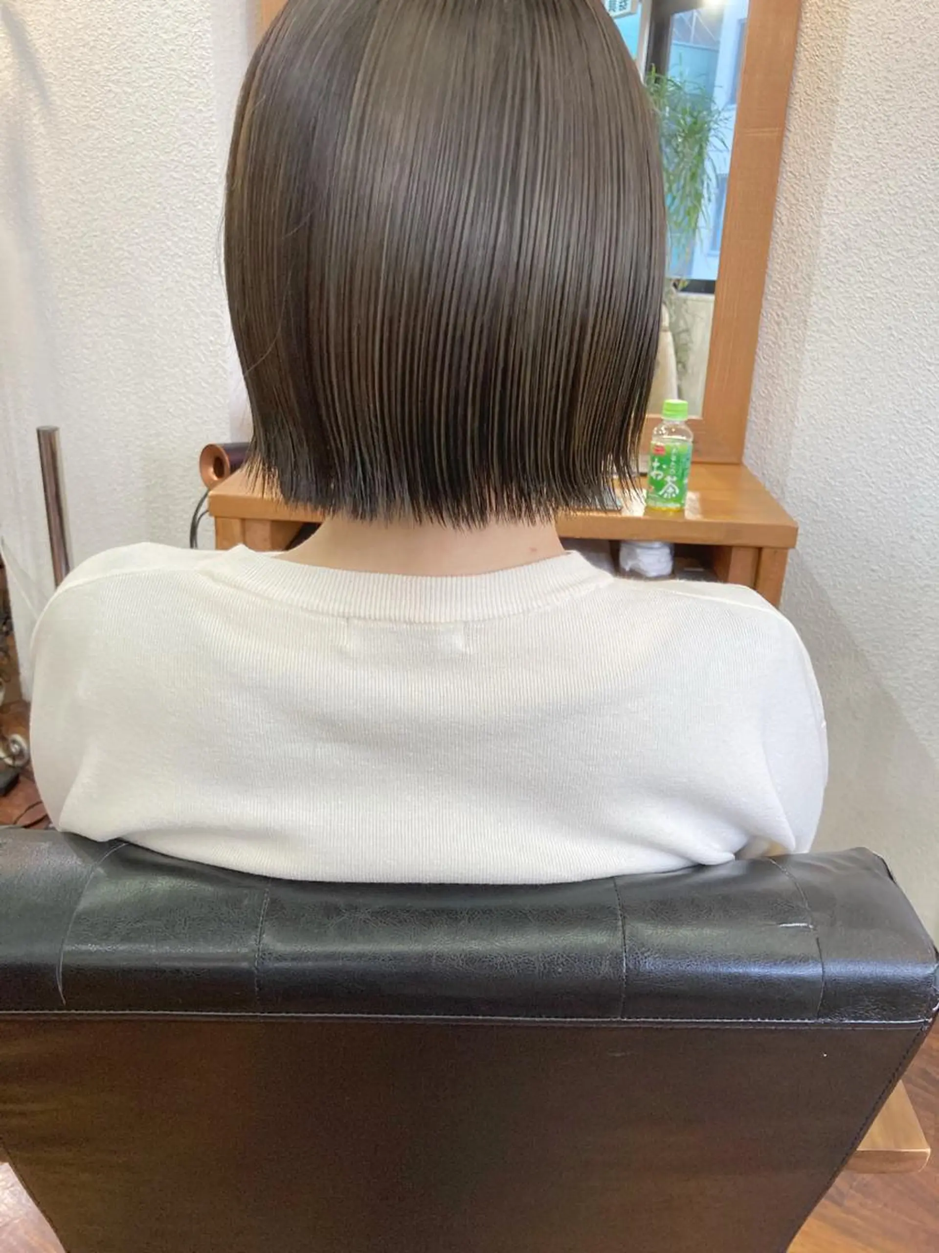 ミディアム カラー 透明感カラー ハイライトカラー ハイライト 小木曽智美 /ボブ/ショートのヘアスタイル