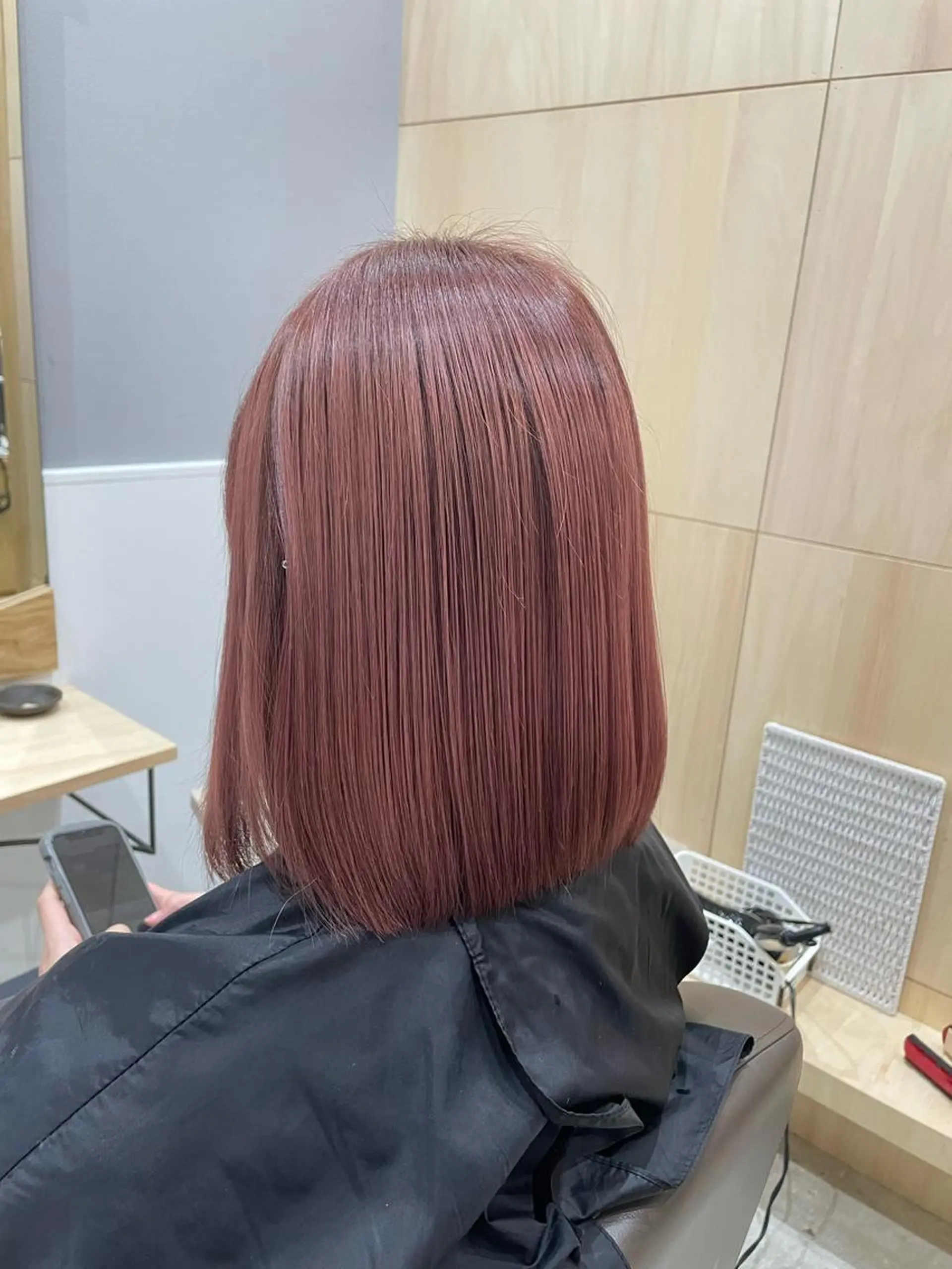 ミディアム カラー ヘアカラー miloc那覇 MIKUのヘアスタイル