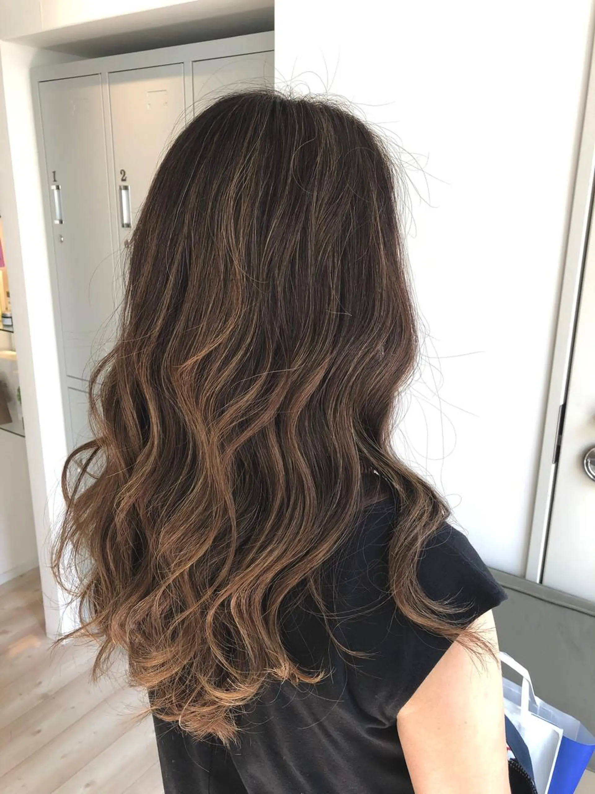 ロング カラー ヘアアレンジ ヘアカラー 🍎吉川浩生 トップスタイリストのヘアスタイル