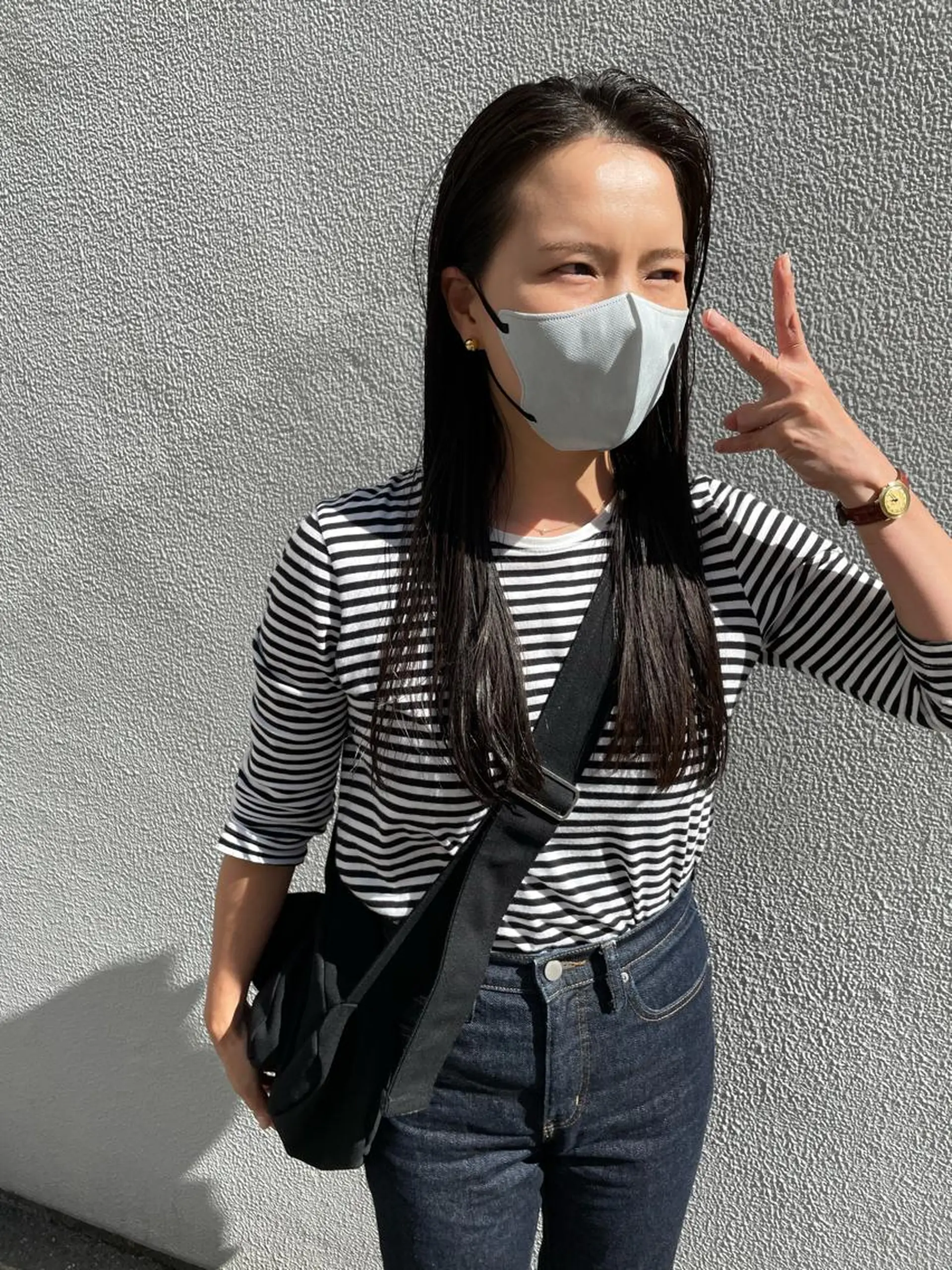 ロング 韓国風ヘア カット ヘアカラー トリートメント さの あやねのヘアスタイル