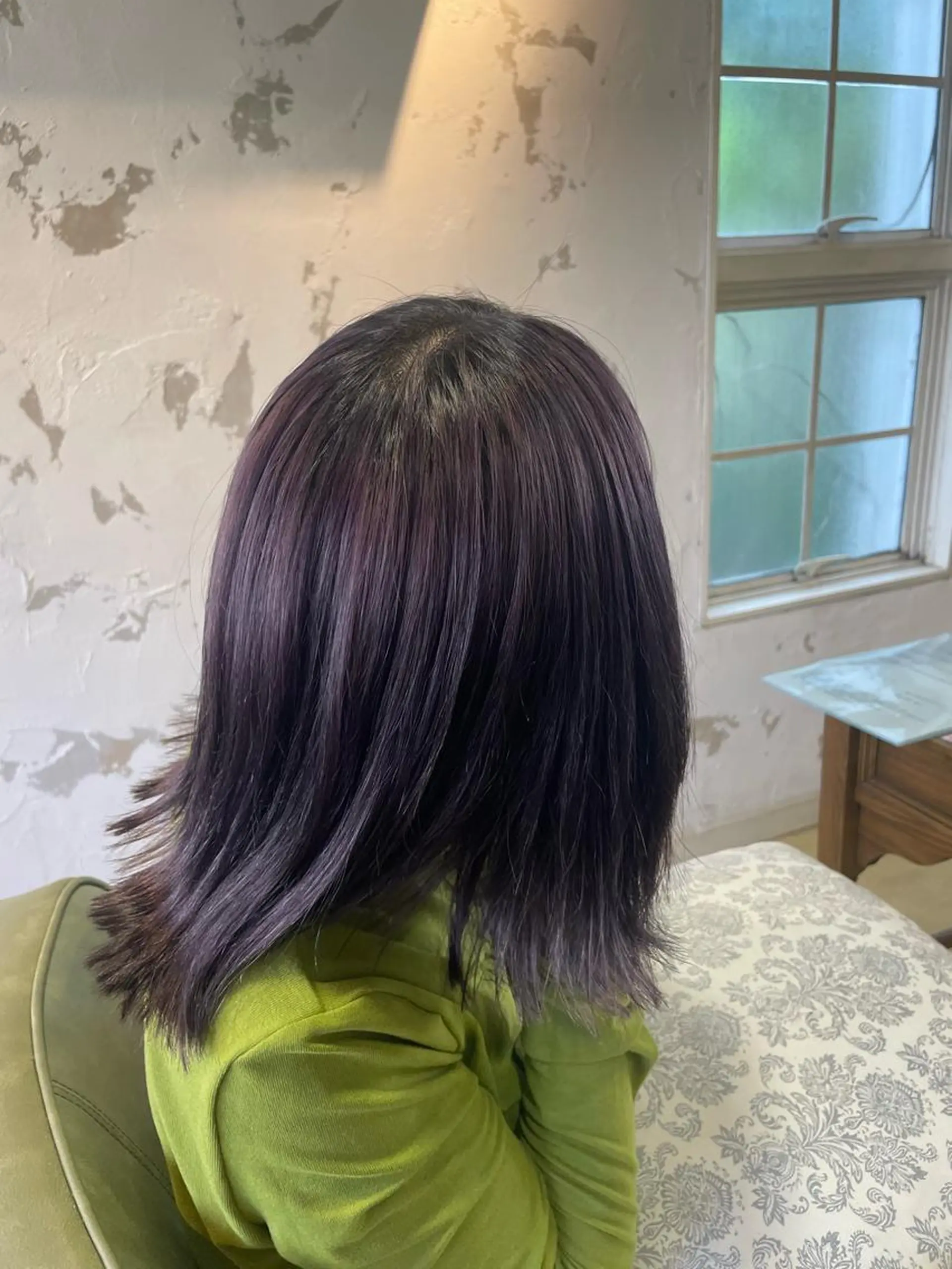 ミディアム カラー グレージュ Kahuli hair Ulu所属・Ulu RITSUのヘアスタイル