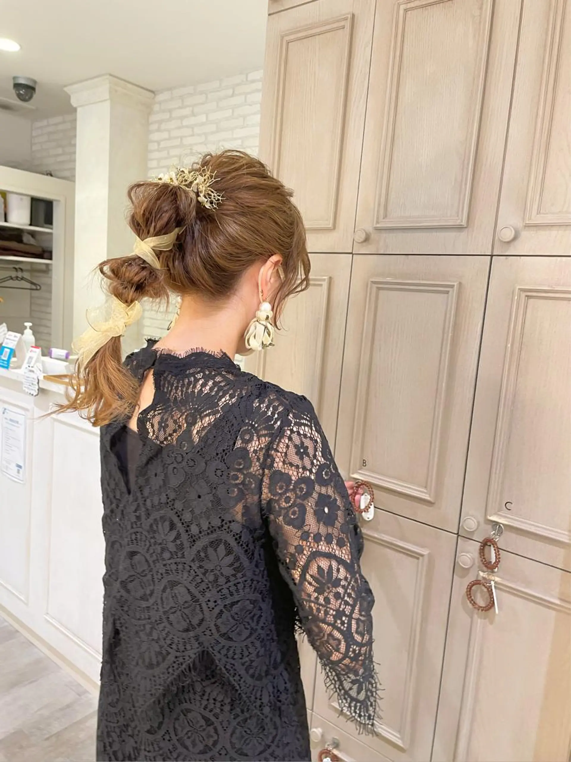 ロング ヘアアレンジ エクステ/ハイトーン 🐏☁️miminaのヘアスタイル