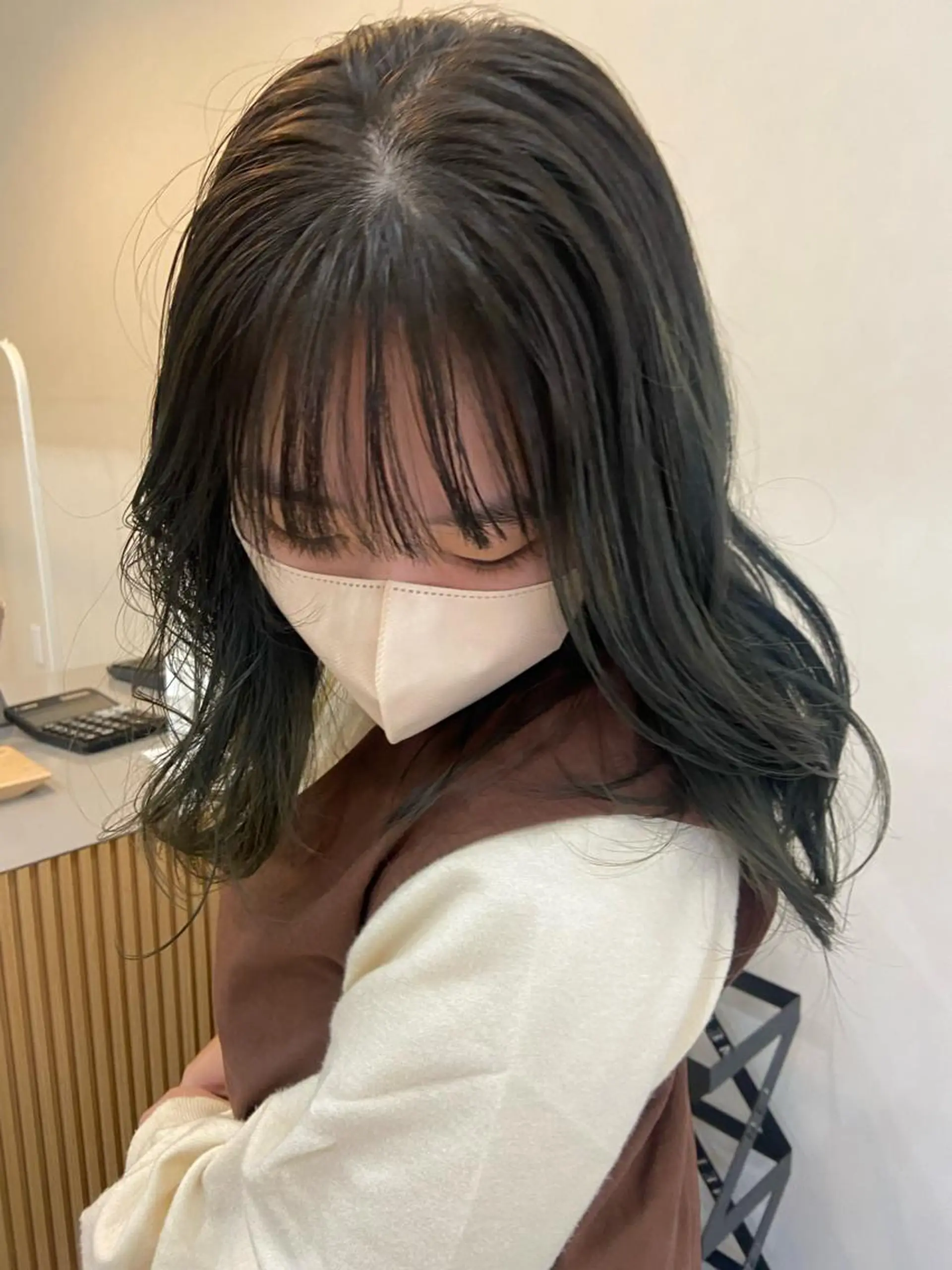 ロング カット ヘアカラー トリートメント ボブ/透明感カラー 🧸YUI❤️のヘアスタイル