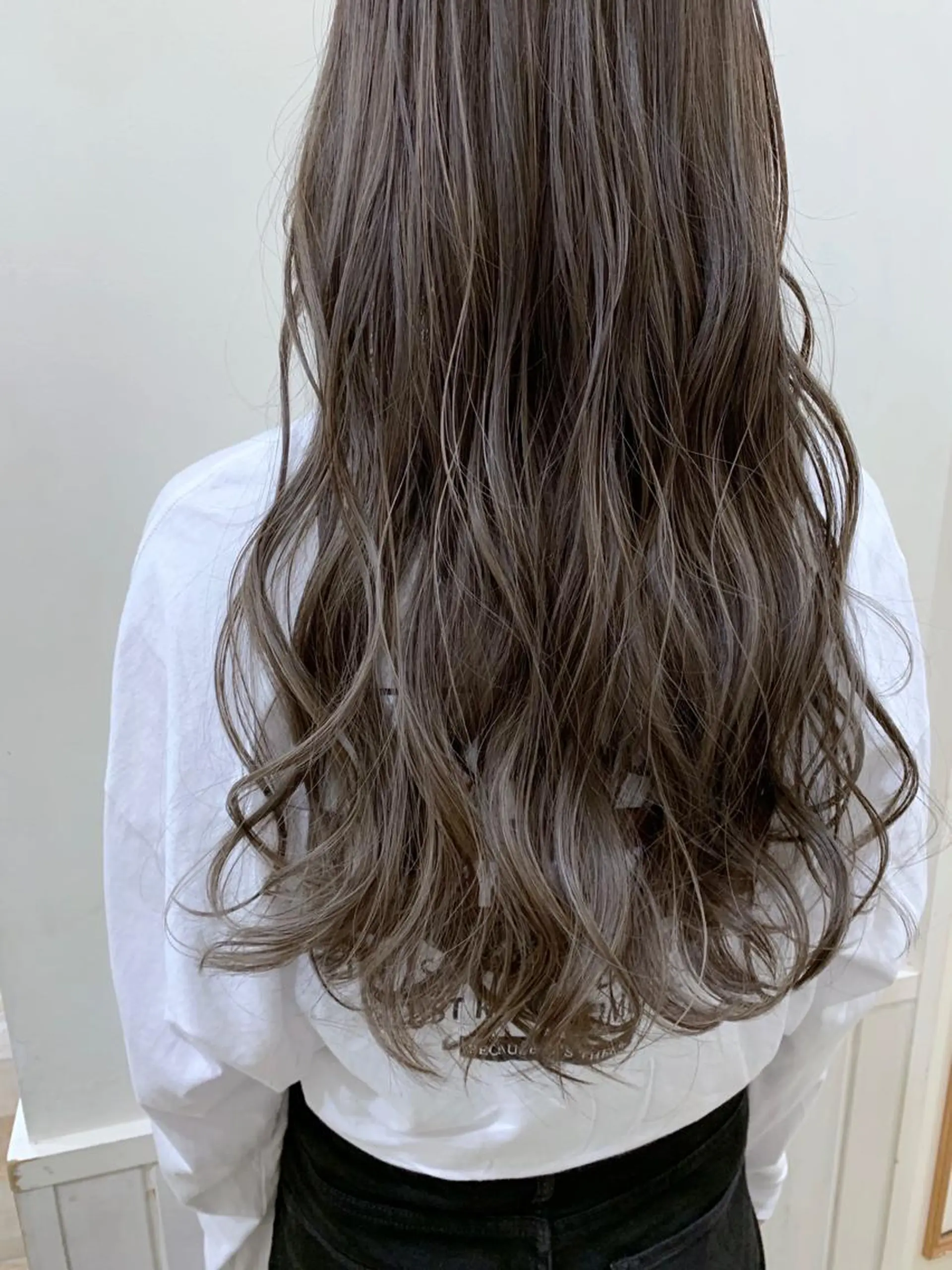 セミロング カラー カット ヘアカラー トリートメント ぱつっとボブ/ 小野あかねのヘアスタイル