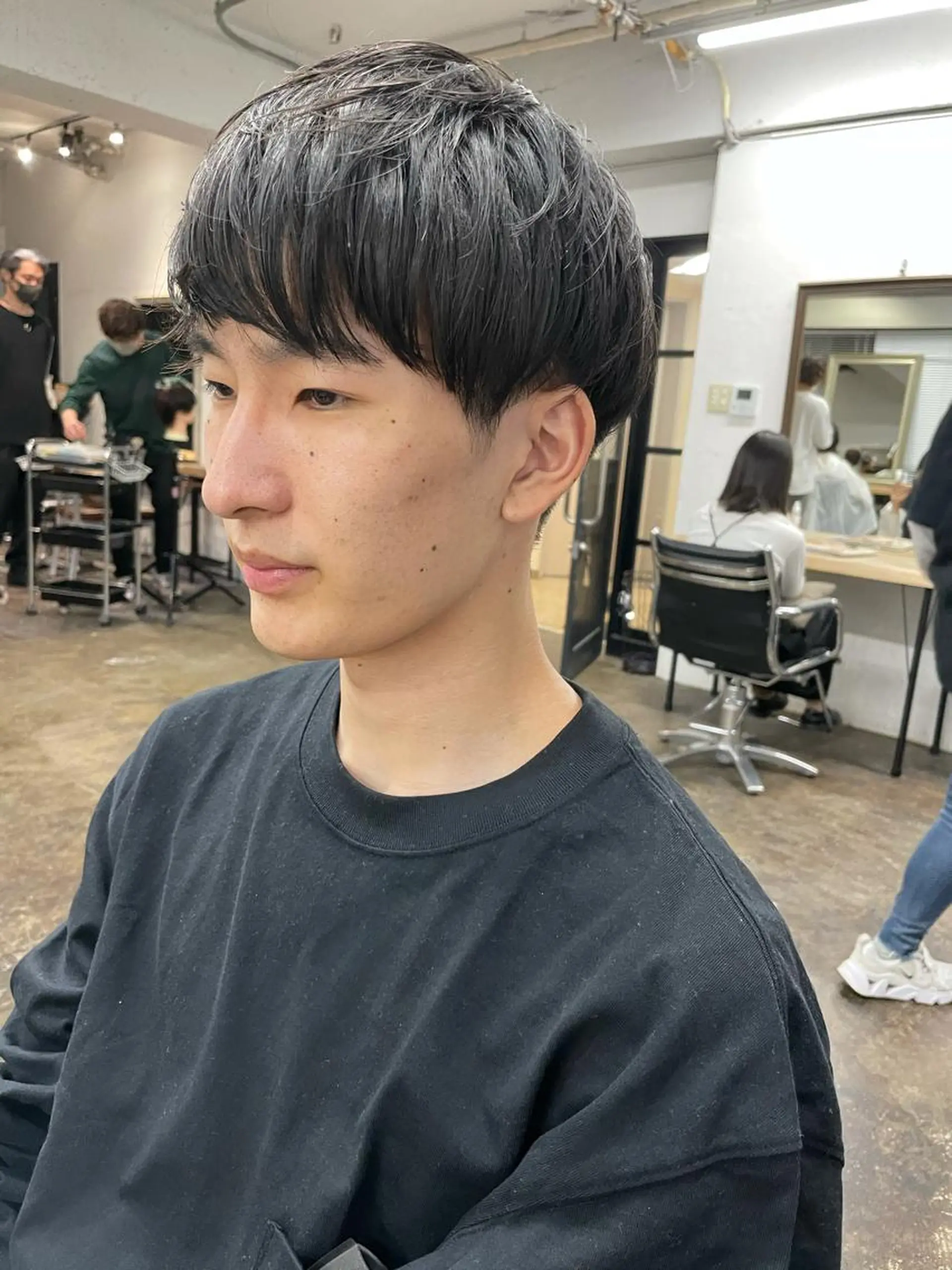 ショート メンズ メンズパーマ メンズ特化ryoのヘアスタイル