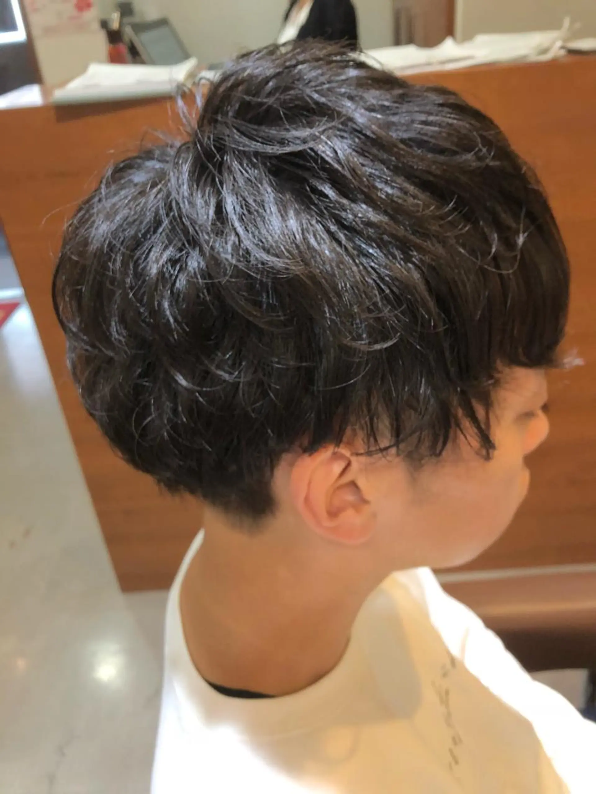 メンズ カット パーマ 【PRIMAL】萩原 凌のヘアスタイル