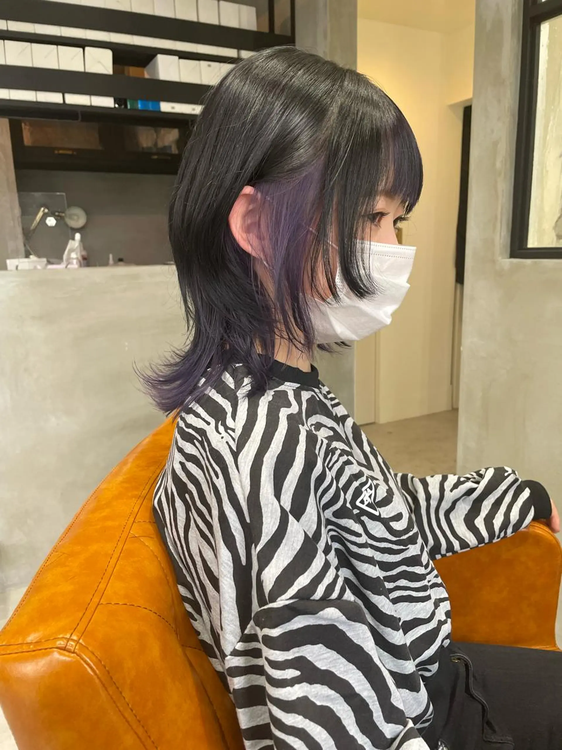 ミディアム カラー spooopy所属・🕊大垣 めぐみ🕊のヘアスタイル