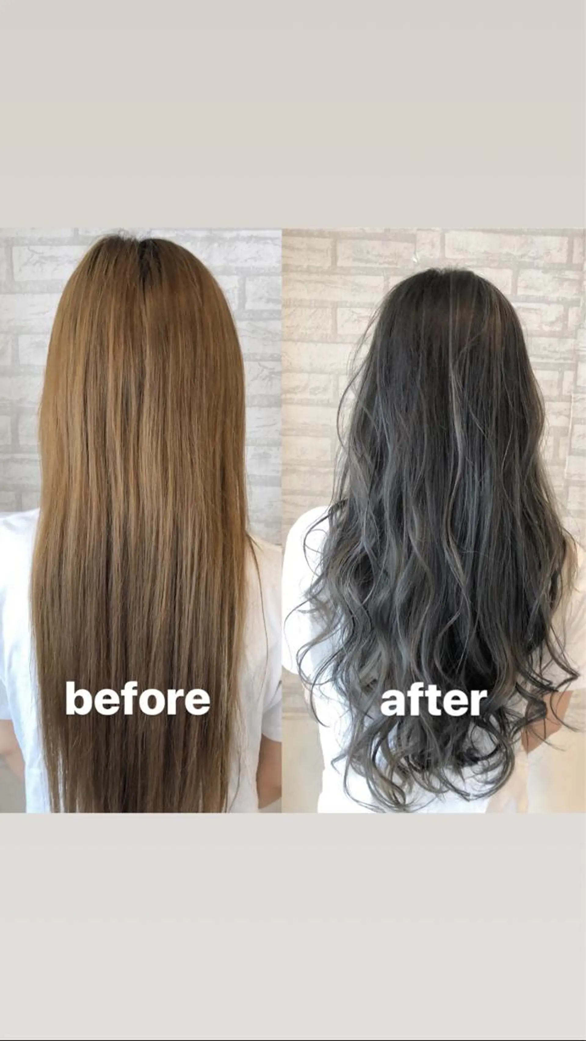 ミディアム カラー 透明感カラー グレージュ カット ヘアカラー トリートメント JIL BLAN 京都のヘアスタイル