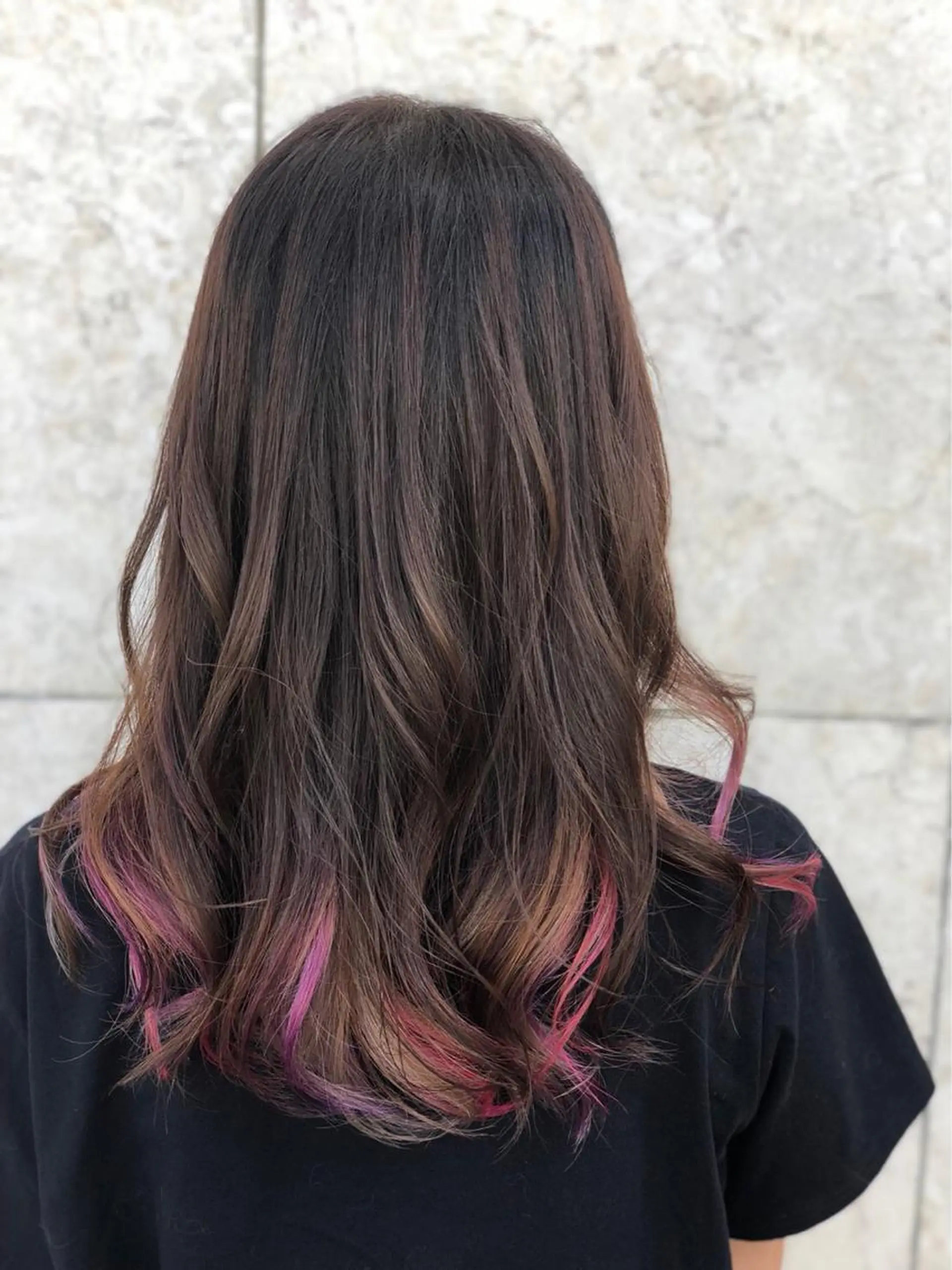 セミロング カラーリスト菅澤 岳のヘアスタイル