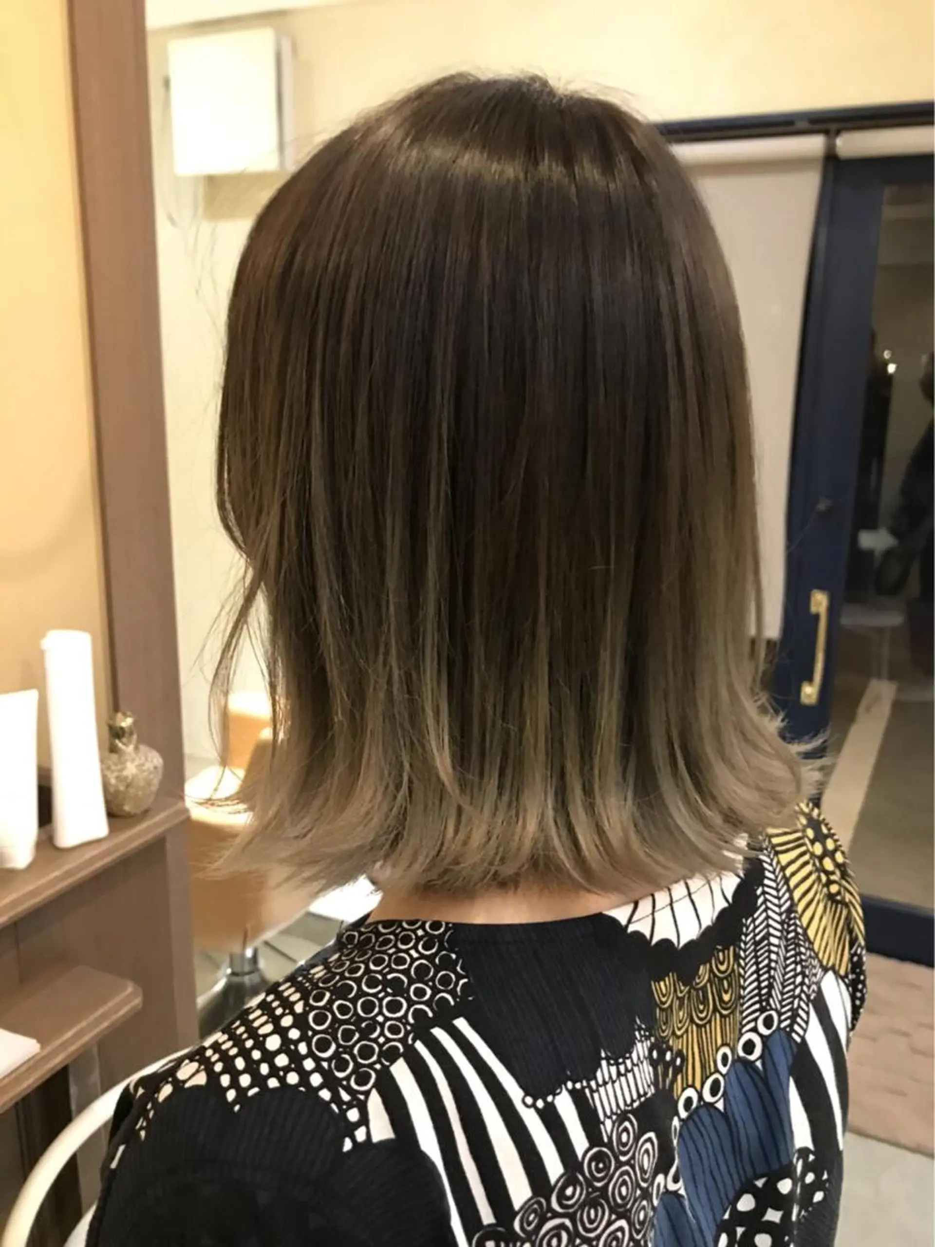 ミディアム annuy 。のヘアスタイル