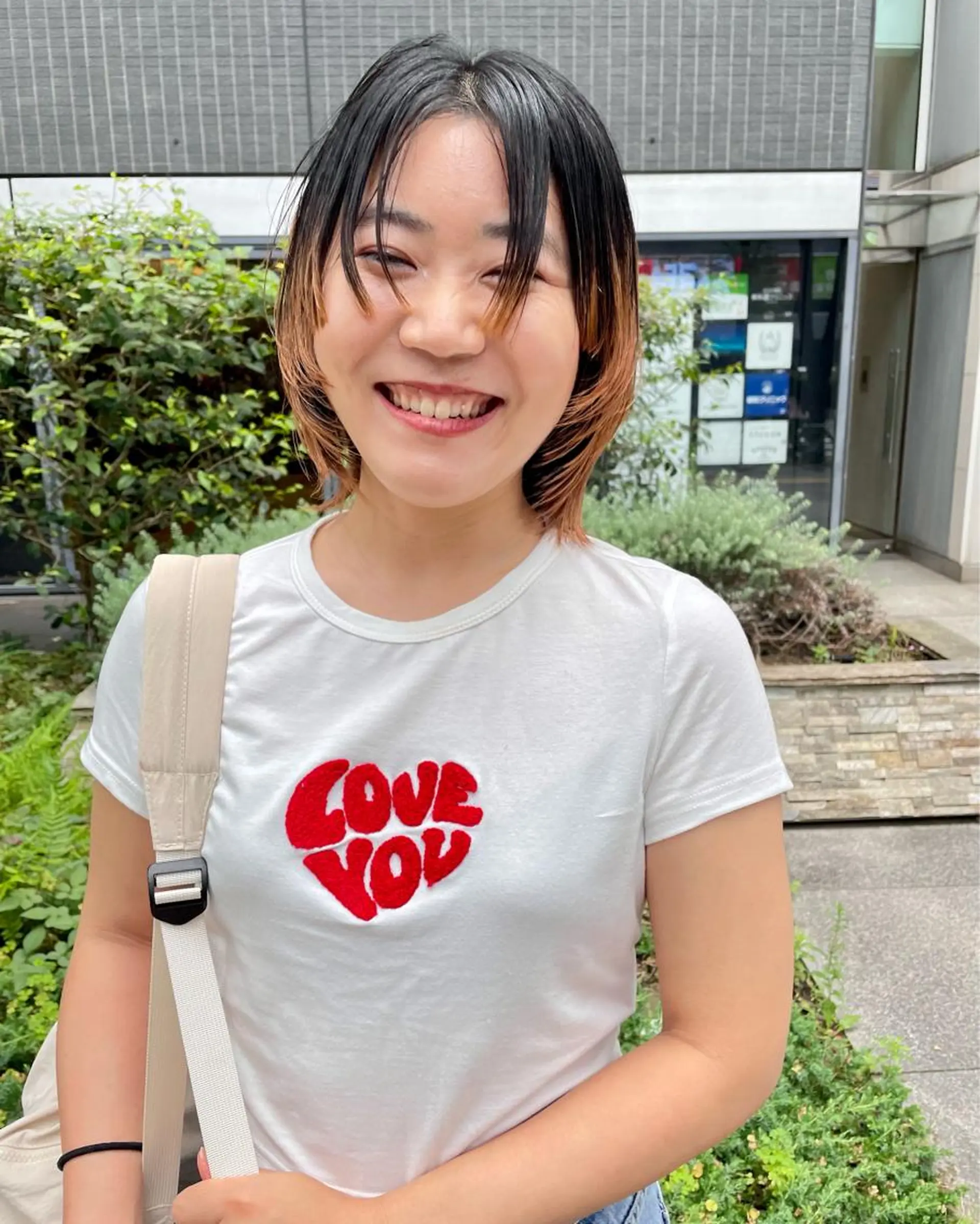 ミディアム カラー パーマ ヘアアレンジ メンズ キッズ ネイル マツエク・マツパ アイブロウ メンズブリーチ ブリーチ tatsumi/ボブ ウルフ/レイヤーのヘアスタイル