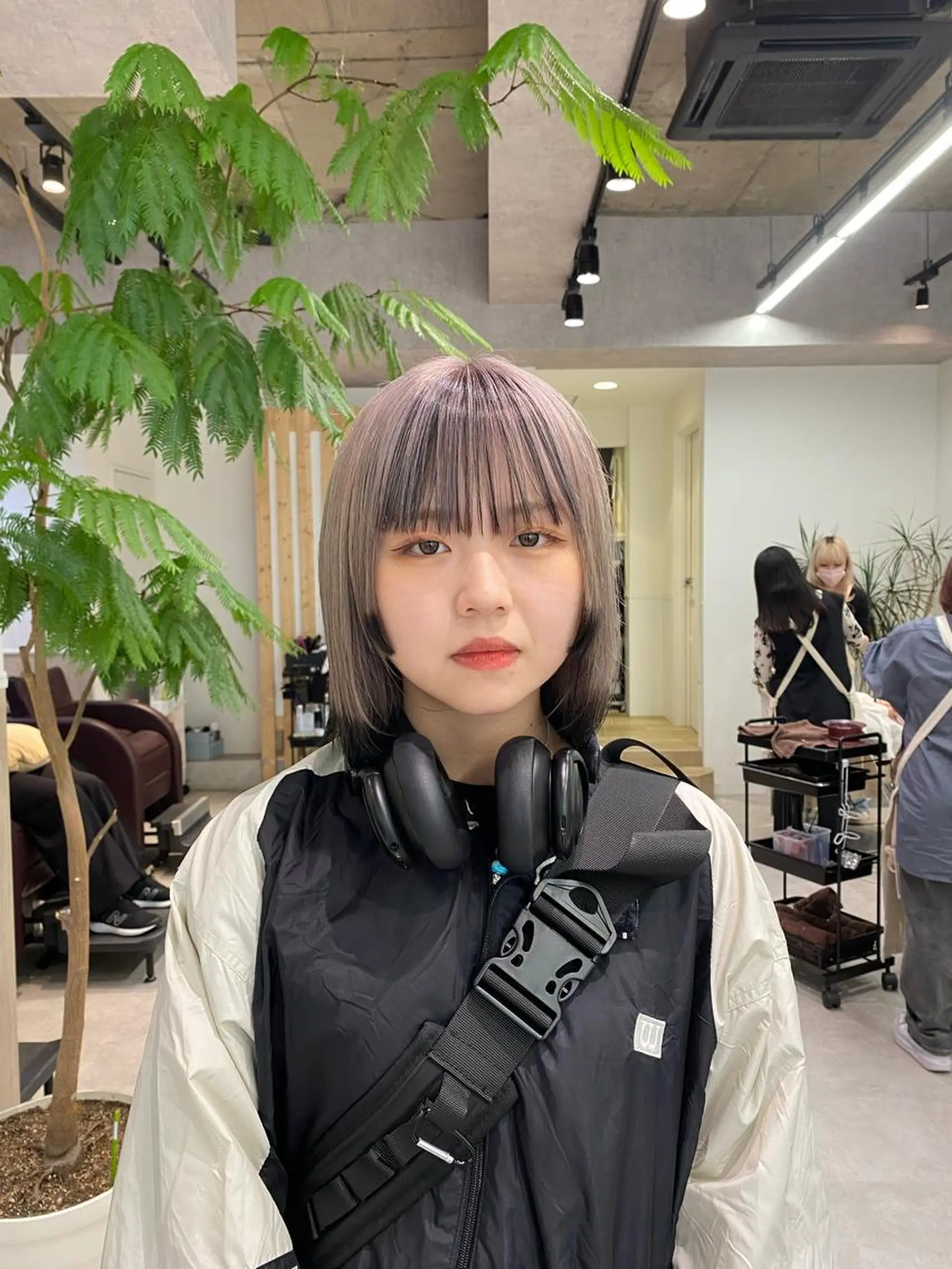 ミディアム カラー メンズパーマ支配率 No.1🔥坂井那吏のヘアスタイル