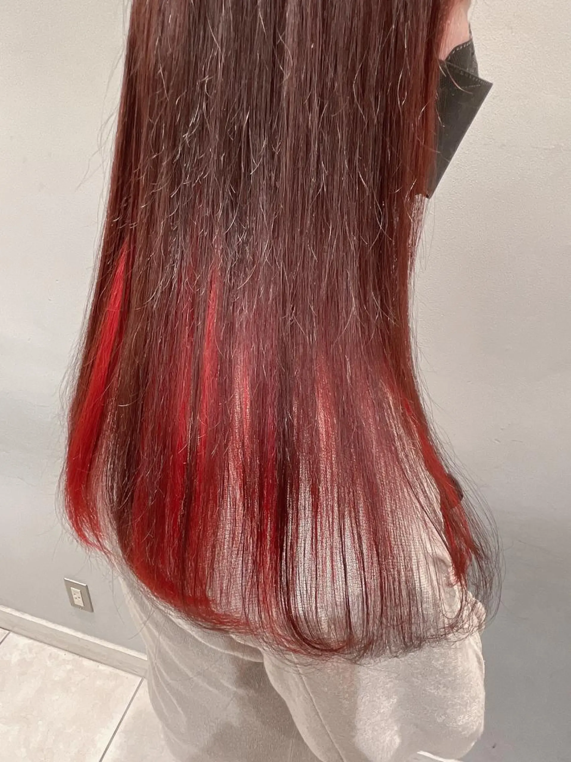 ロング カラー インナーカラー カット ヘアカラー トリートメント 🦖鶴岡香純🦖 産休中のヘアスタイル