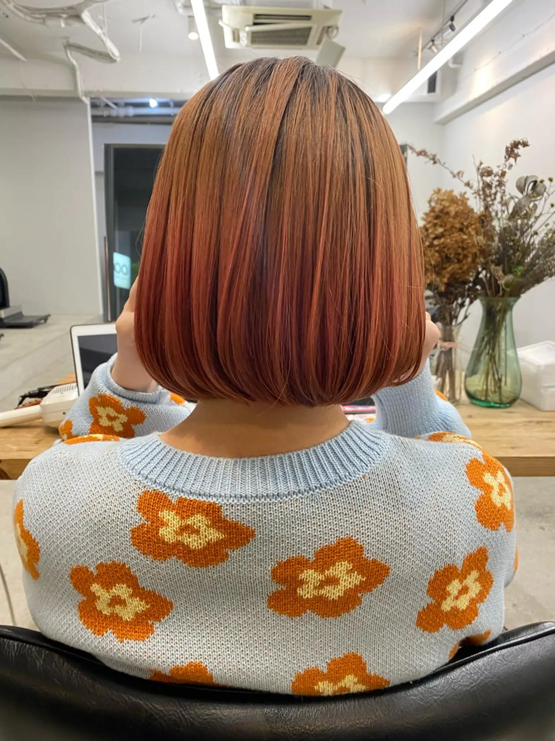 ミディアム tomoe 艶カラー💗🪽のヘアスタイル