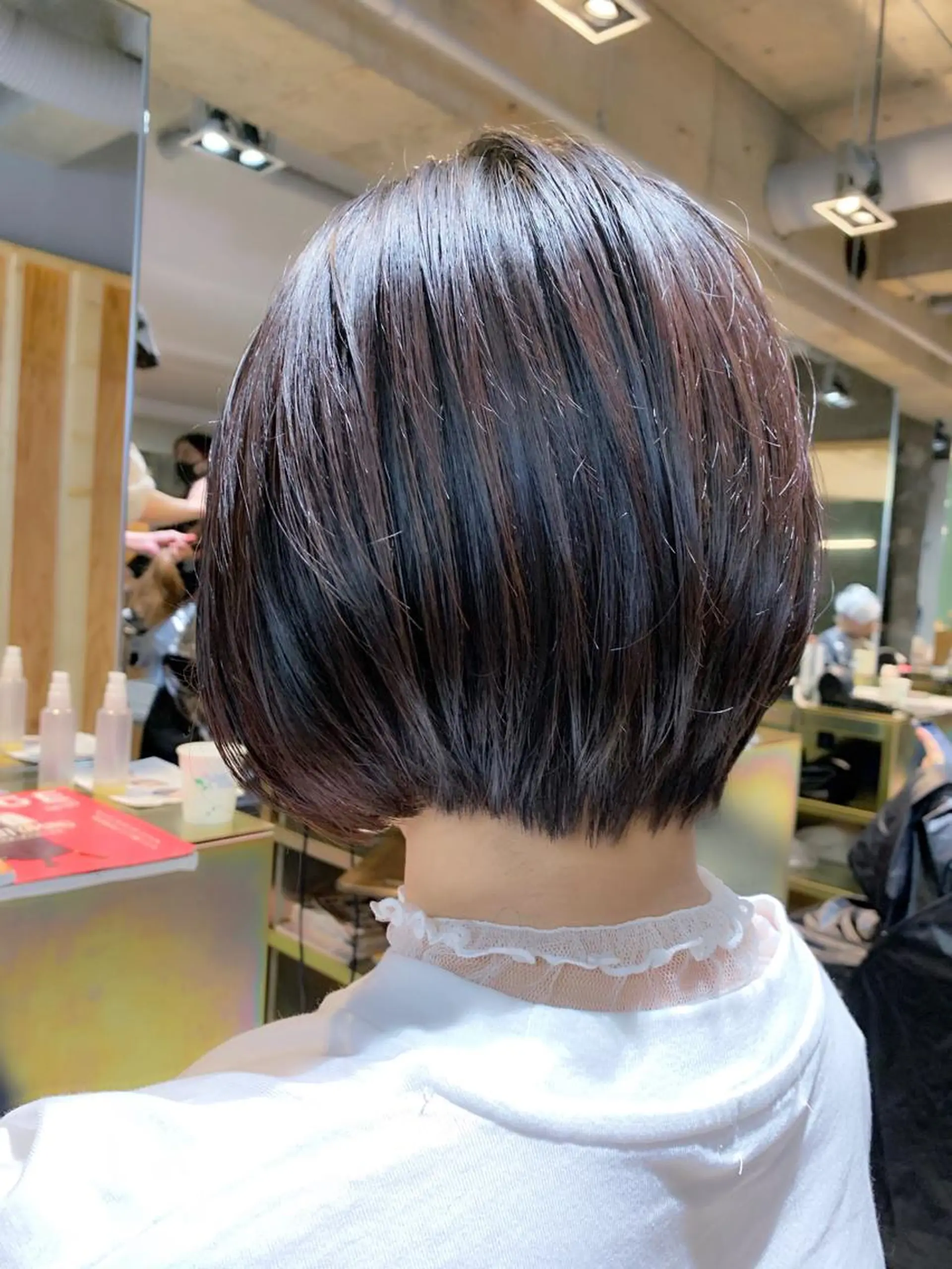 ショート ショートボブ ボブ ショートヘア tension 【テンション】のヘアスタイル