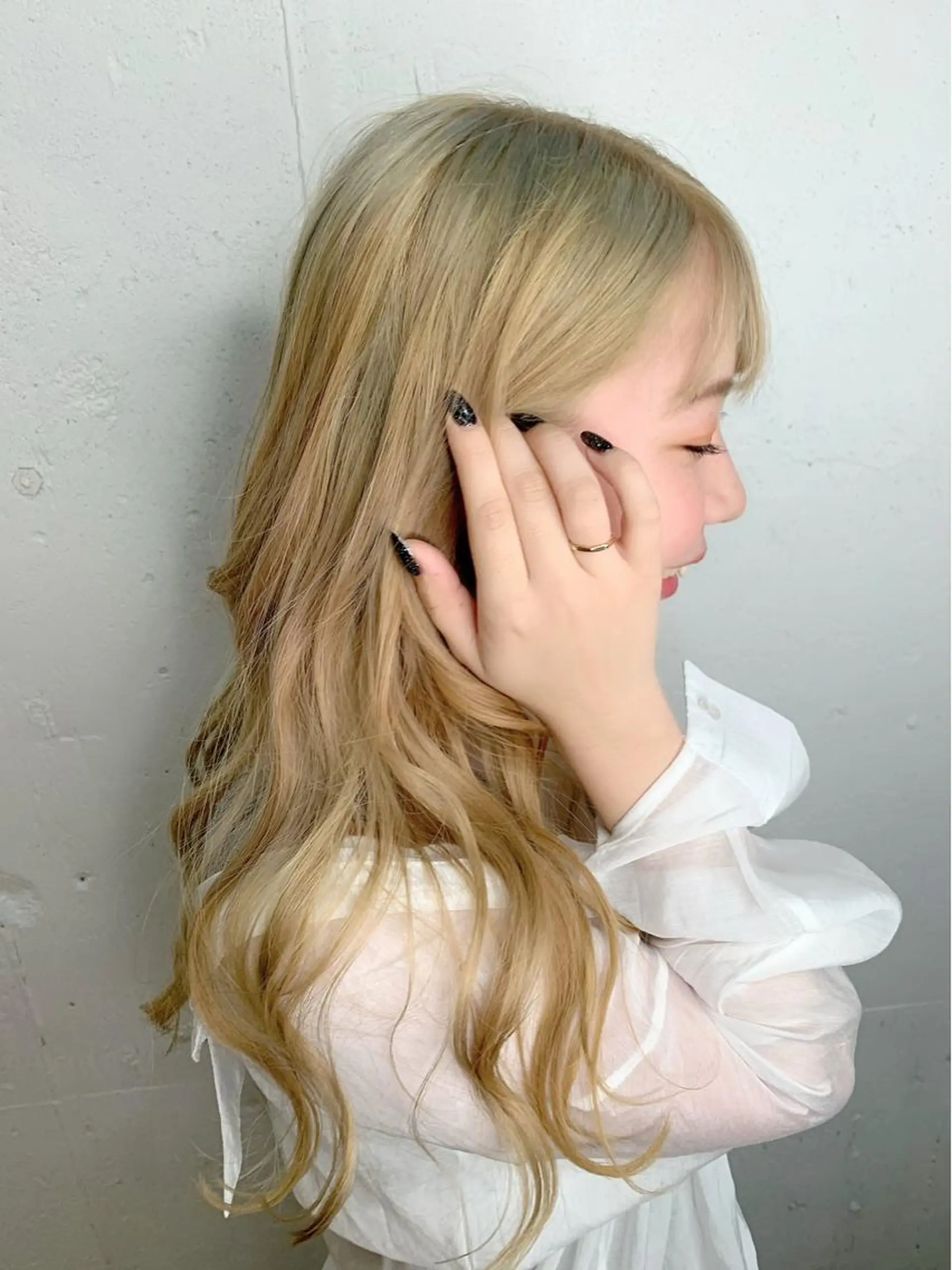 セミロング カラー ヘアカラー トリートメント 💛丁寧さNo.🥇 🧸片山智裕💛のヘアスタイル