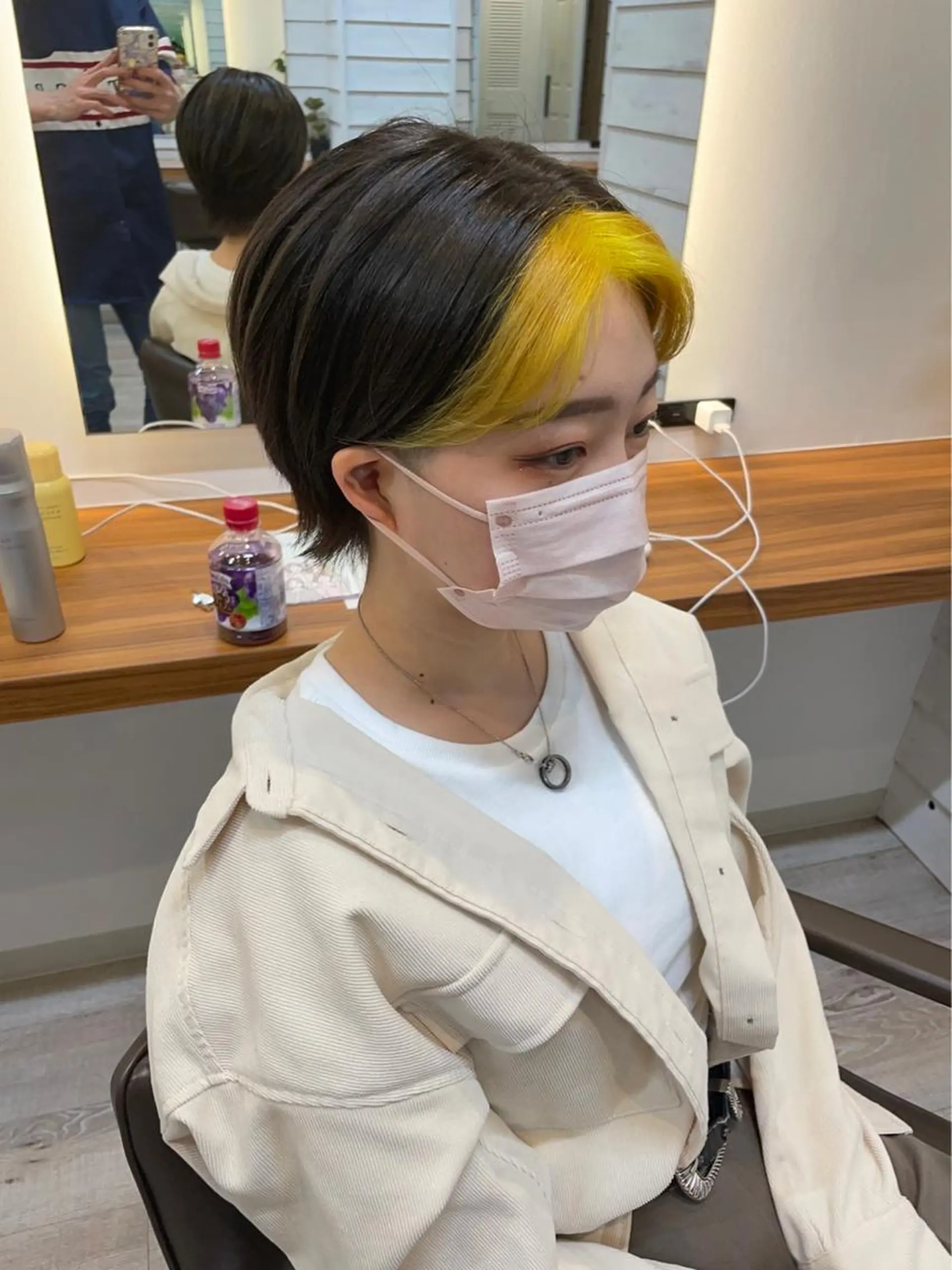 カラー ヘアカラー 下島 優人のヘアスタイル
