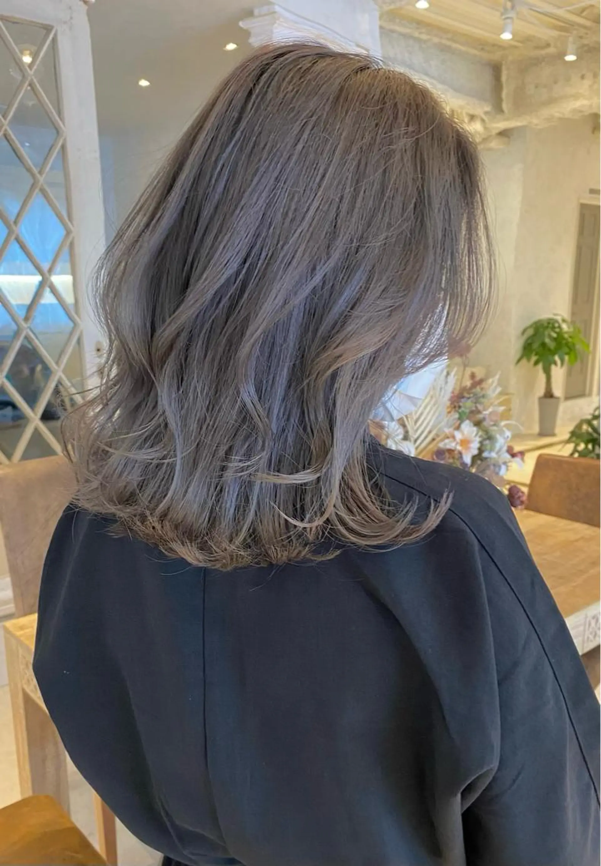 カラー 艶カラー/ボブ /似合わせ/田口愛那のヘアスタイル