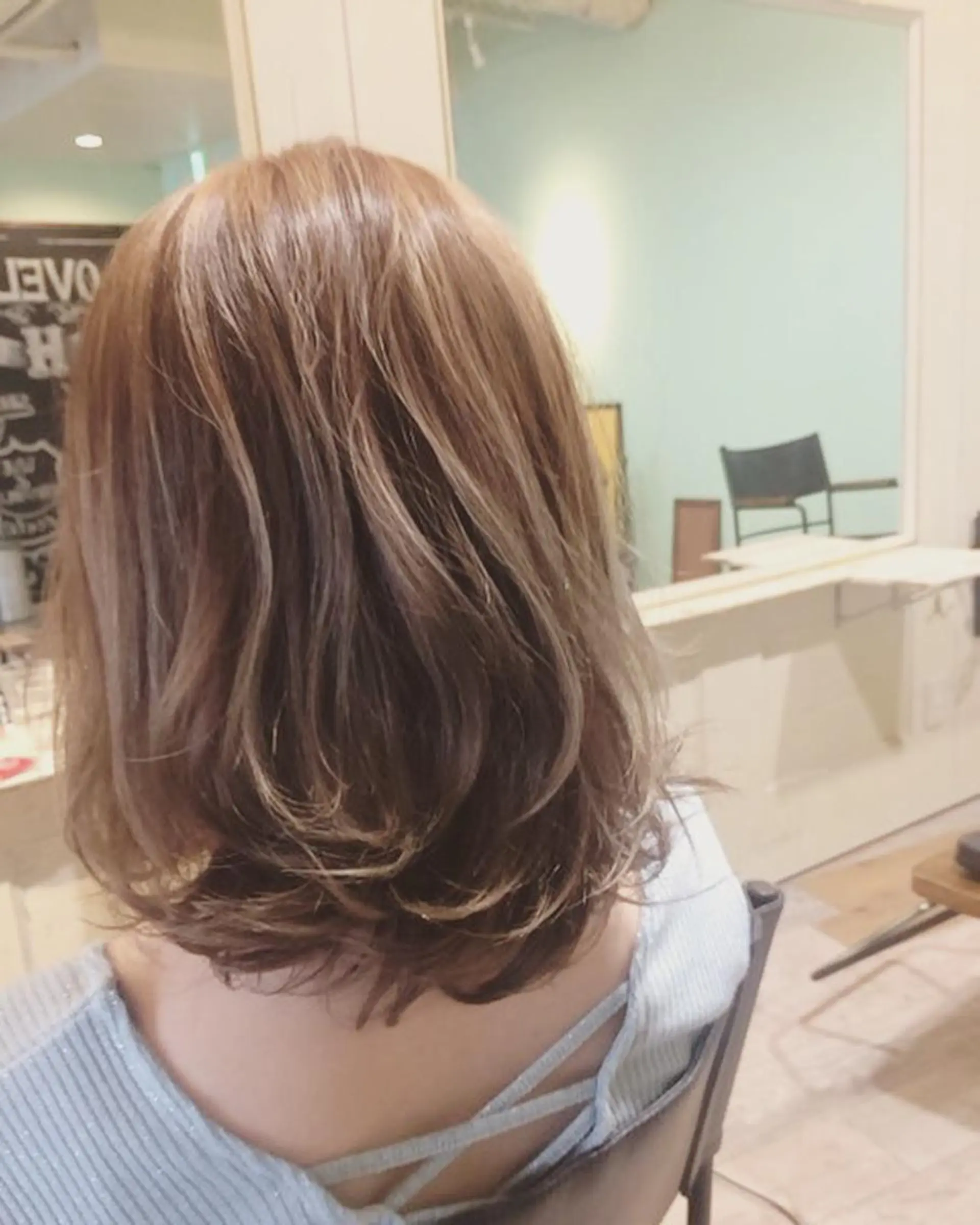 ミディアム AUBEHAIRpeony所属・山形酸性ストレート 古川✂︎のヘアスタイル