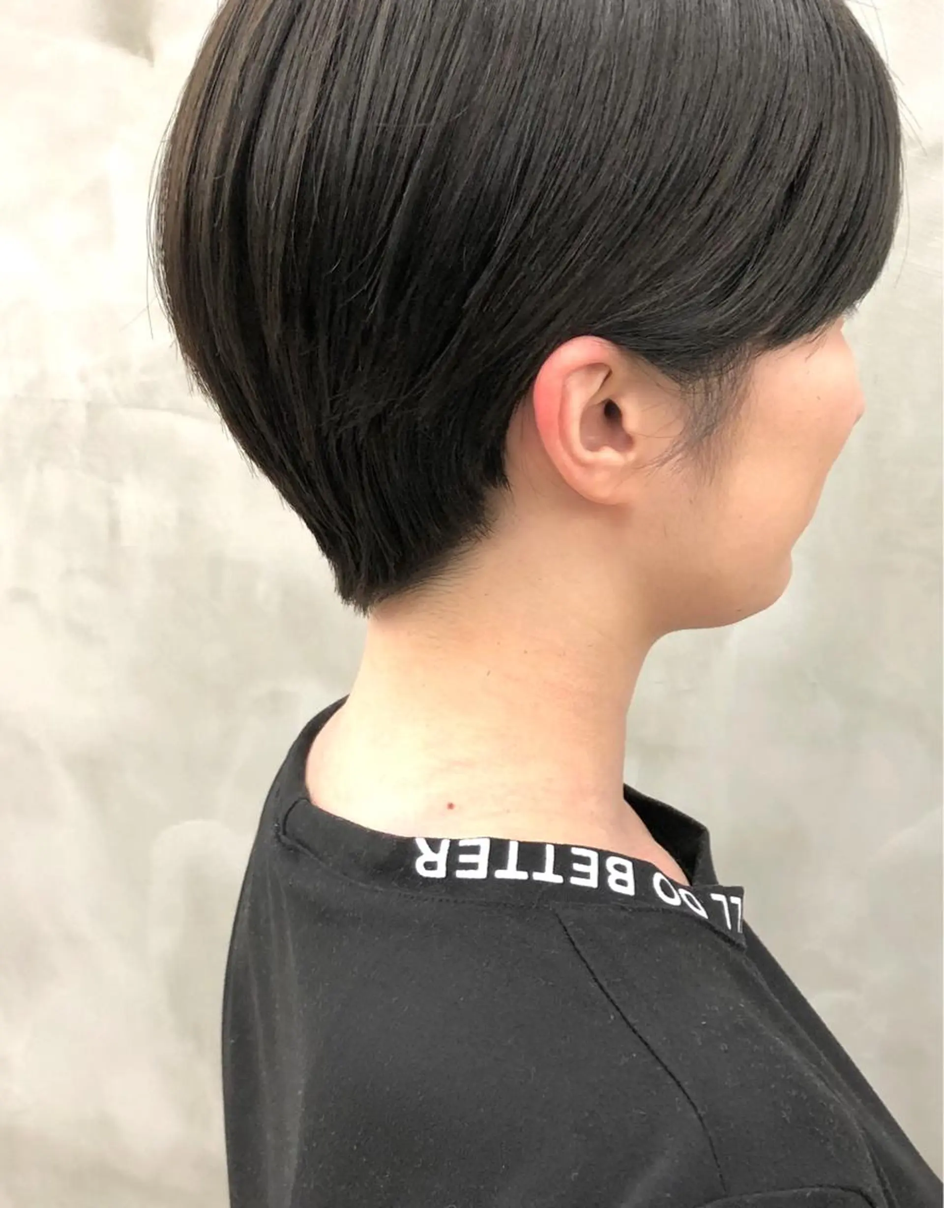 ショート カラー ショートボブ 丸みショート イルミナカラー ボブ ショートヘア カット ヘアカラー トリートメント ショート・ボブ 徳竹淳一のヘアスタイル