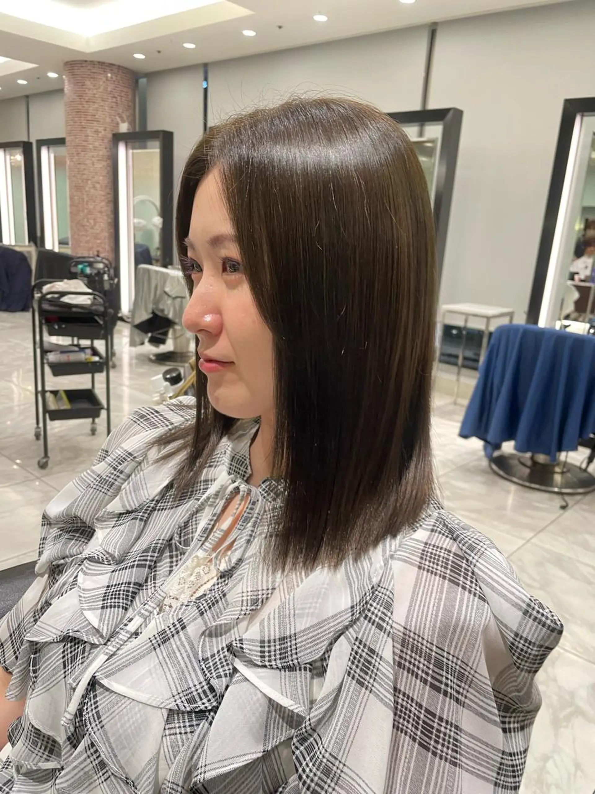 ミディアム トリートメント 韓国風パーマ/ヘア セット/店長みづきのヘアスタイル