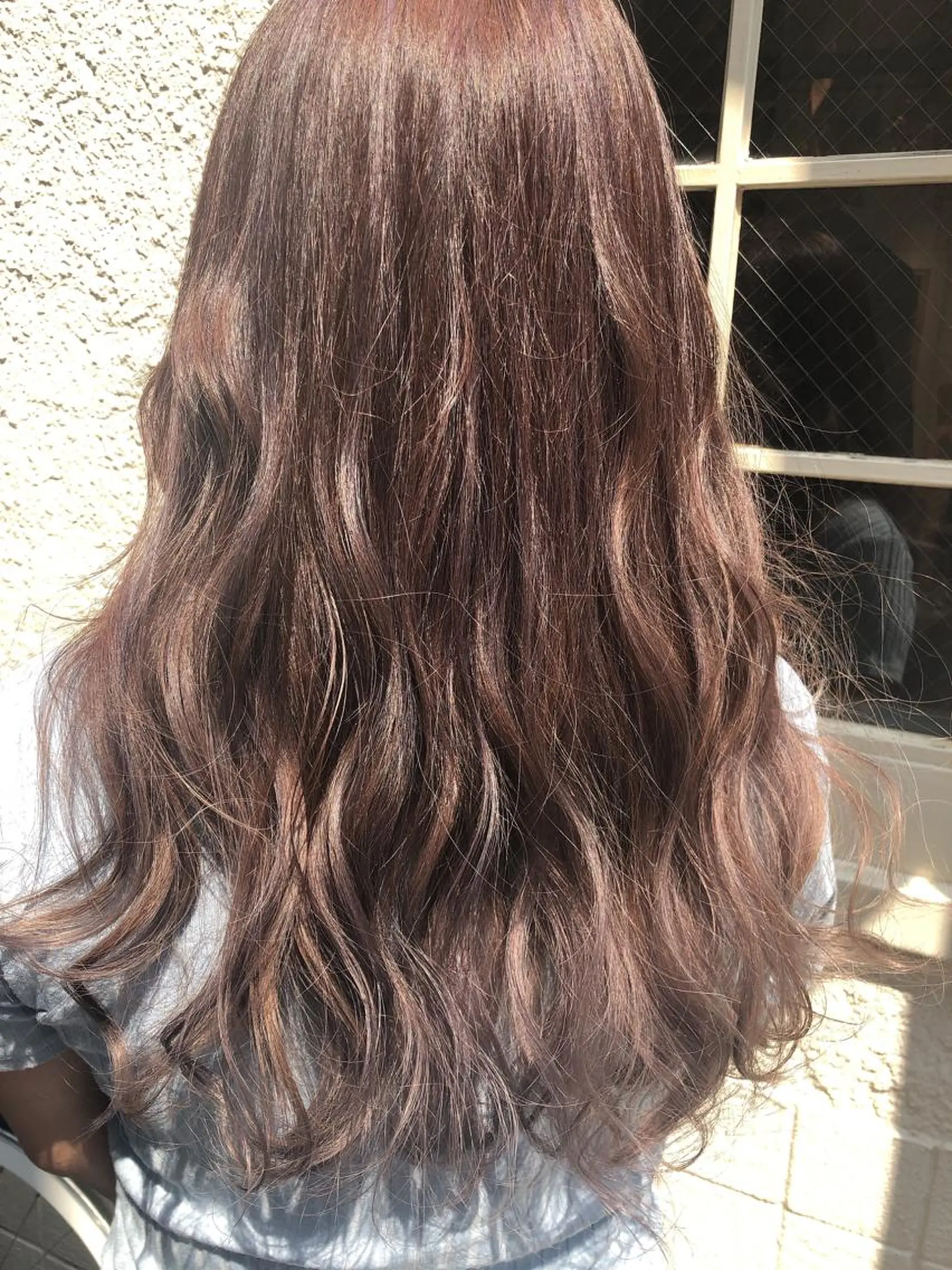 ロング カラー カット ヘアカラー トリートメント 渡辺 加菜子のヘアスタイル