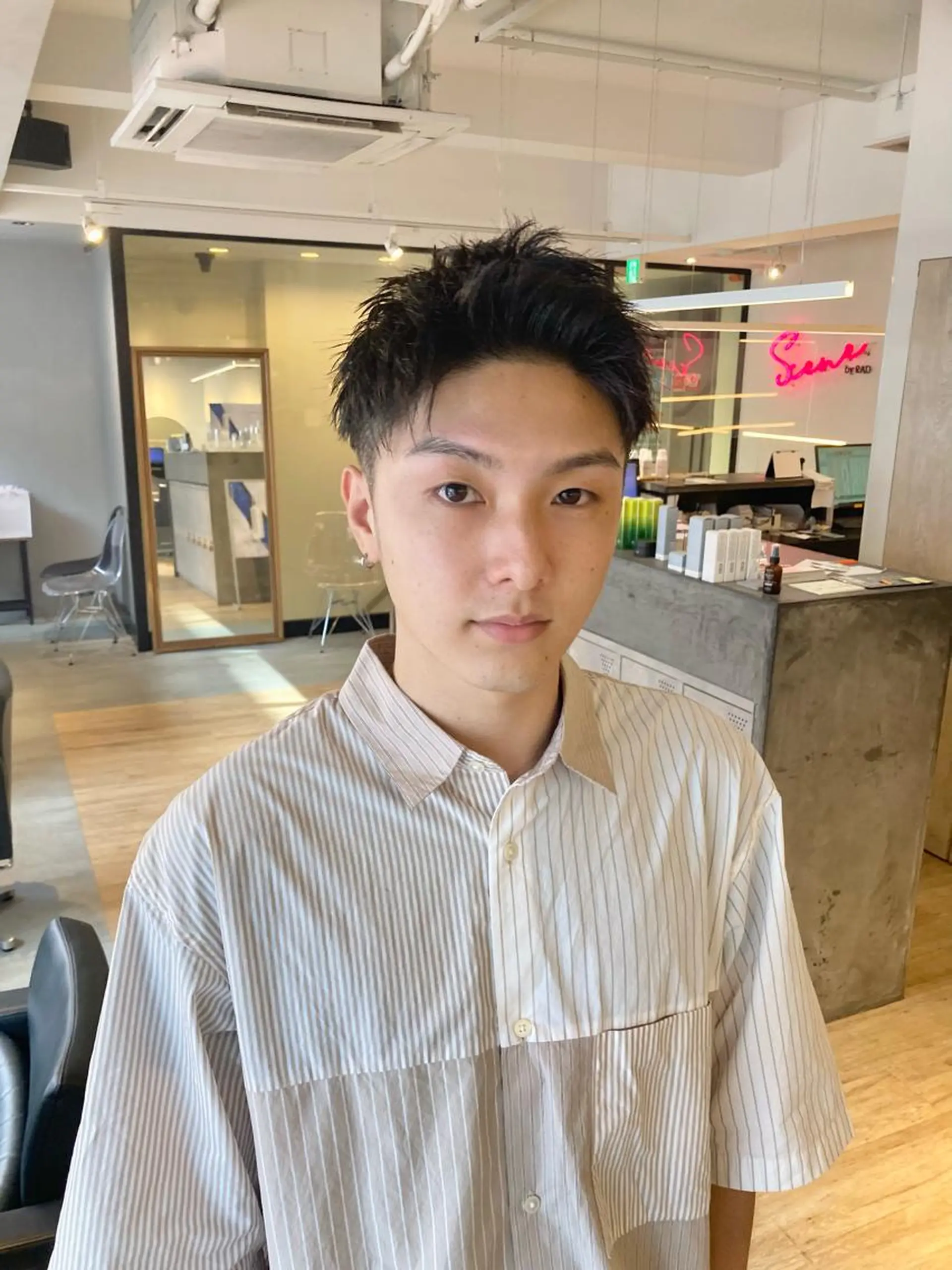 メンズ カット パーマ メンズ特化美容師 熊田 鼓汰郎のヘアスタイル