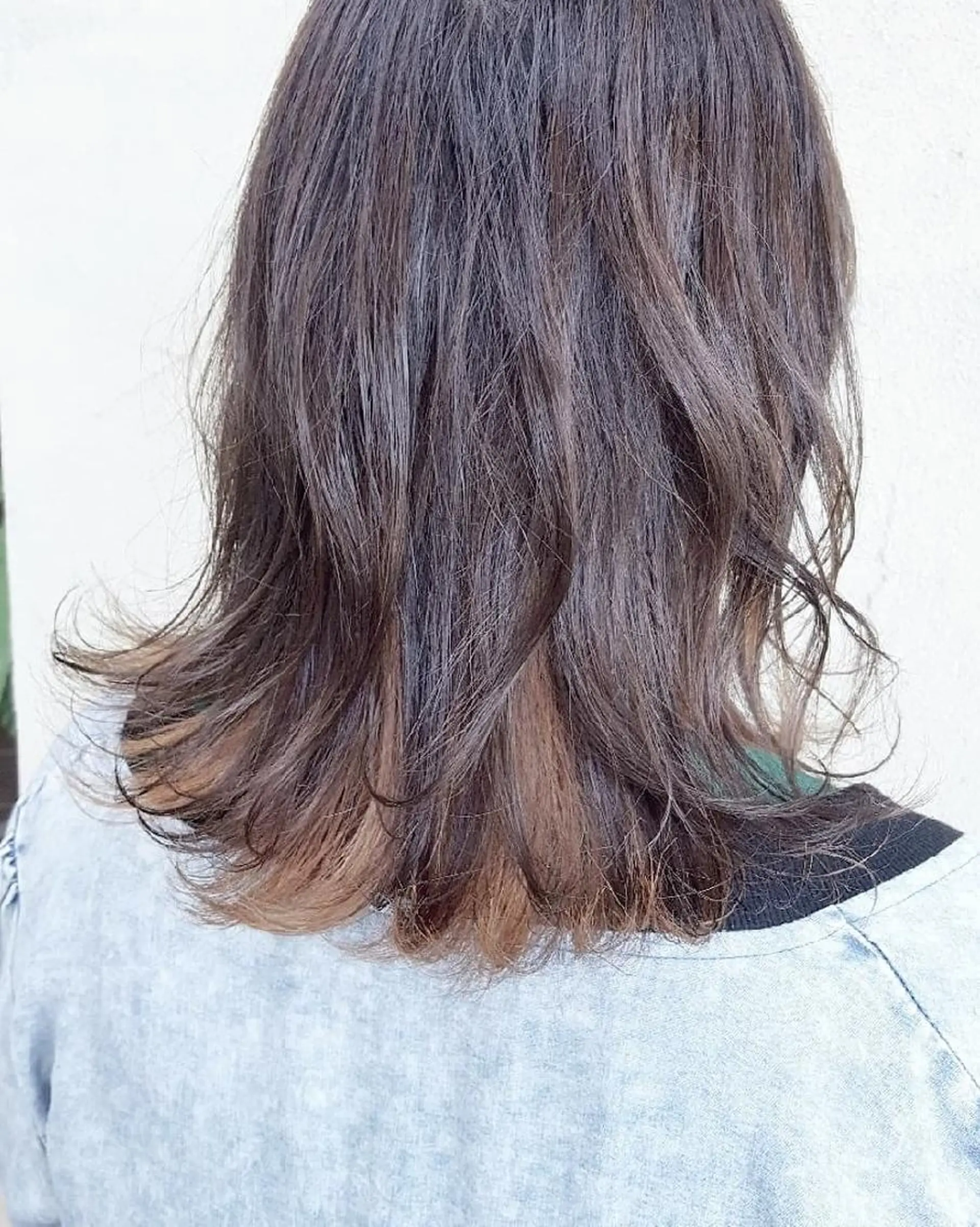 ミディアム カラー カット ヘアカラー Aｎ Hair 所属・しらはま ようこのヘアスタイル
