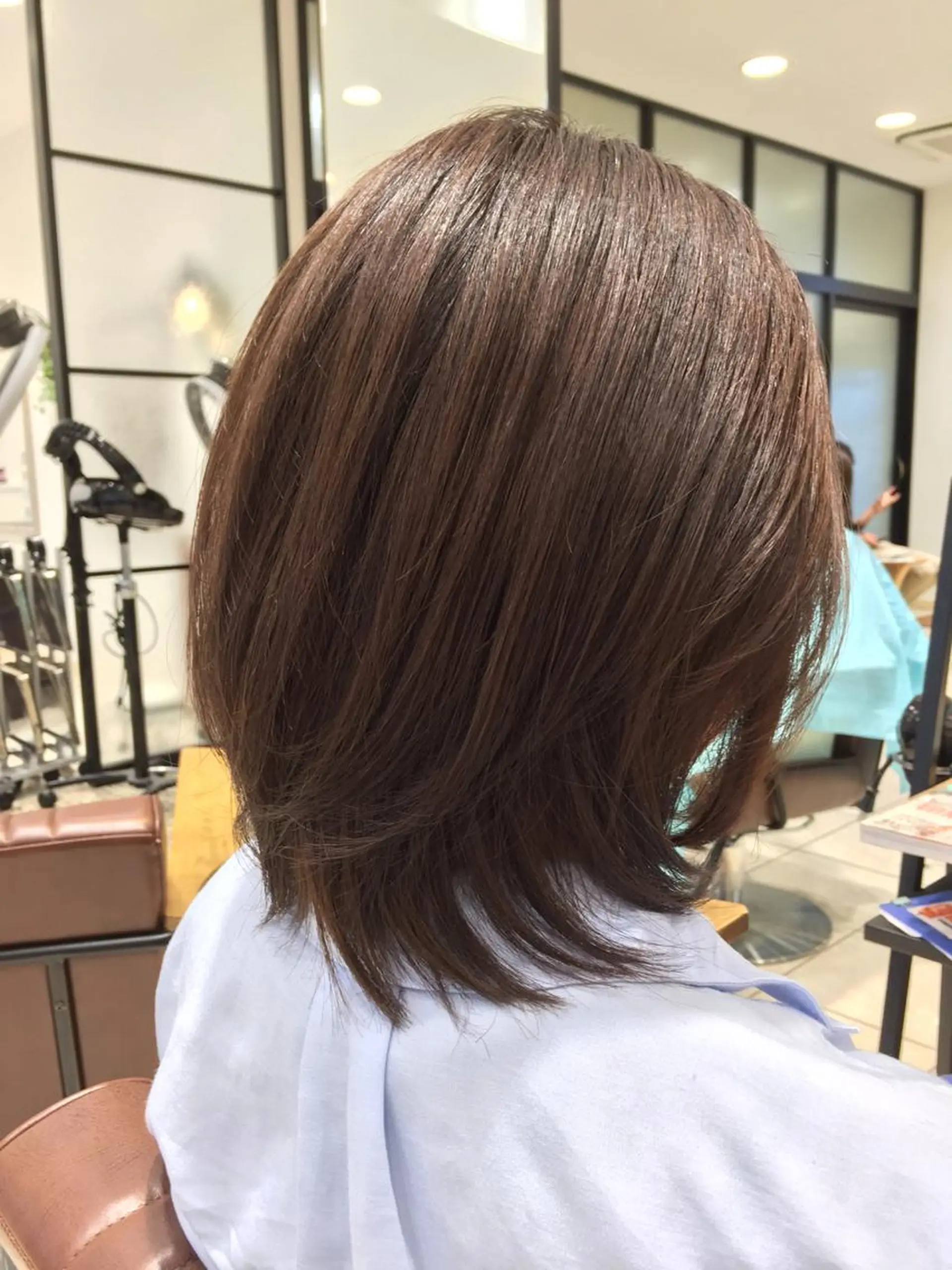 ミディアム カット トリートメント 中野 克也のヘアスタイル