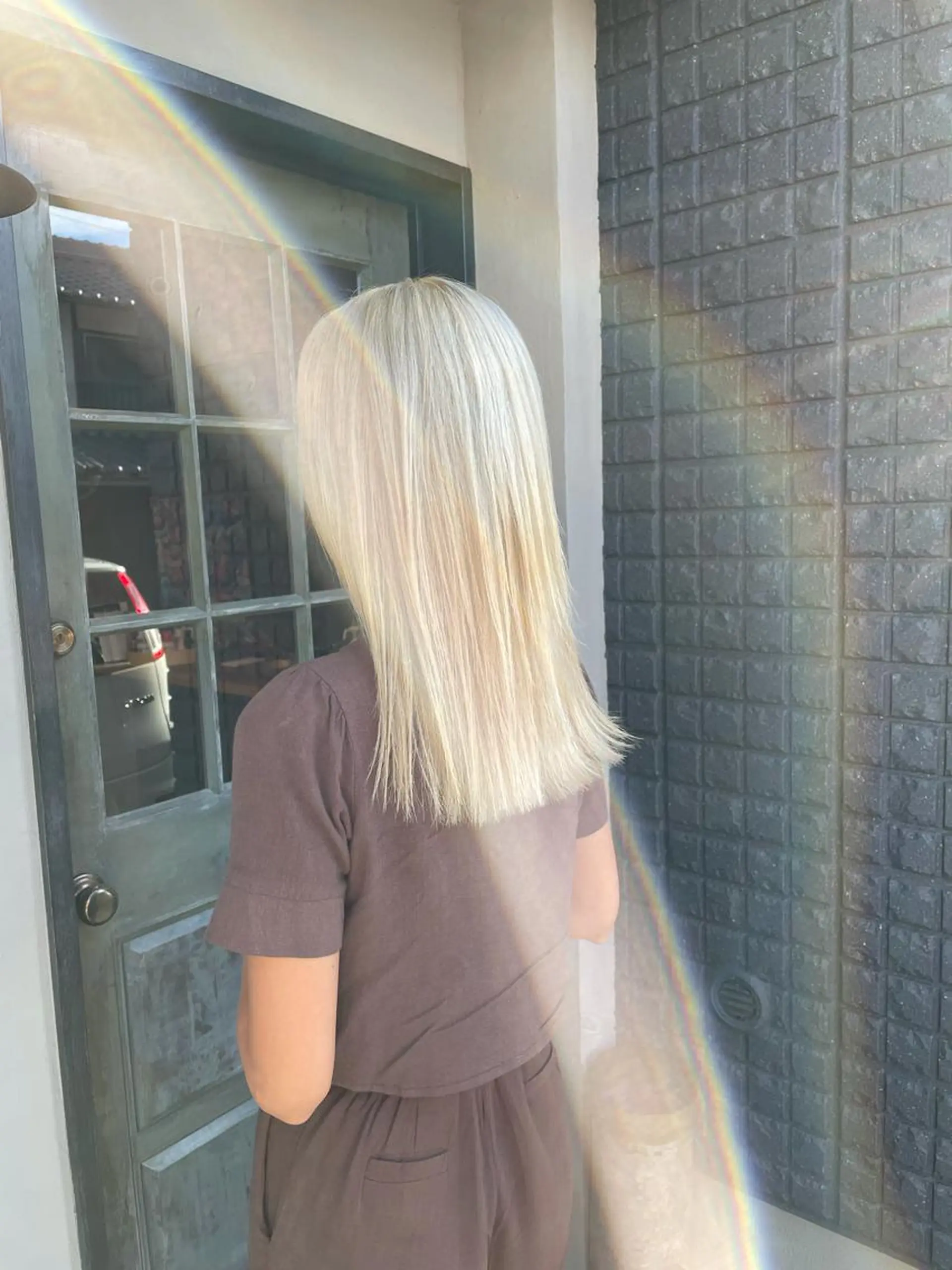 ミディアム カラー ヘアカラー トリートメント D.log 大和西大寺店所属・川崎 雅大のヘアスタイル