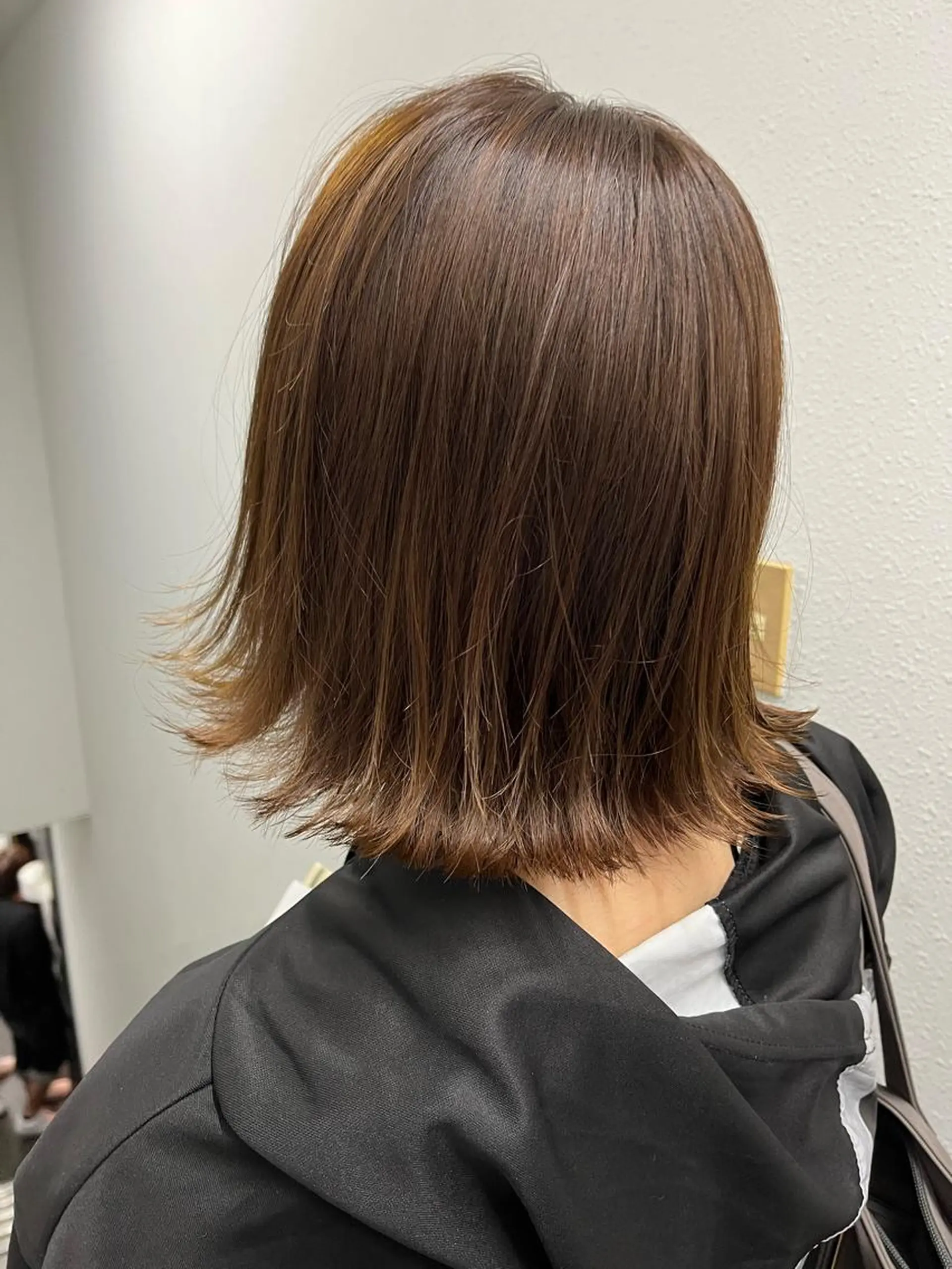 ミディアム 💗レイヤーショート ボブ艶髪/竜也💗のヘアスタイル