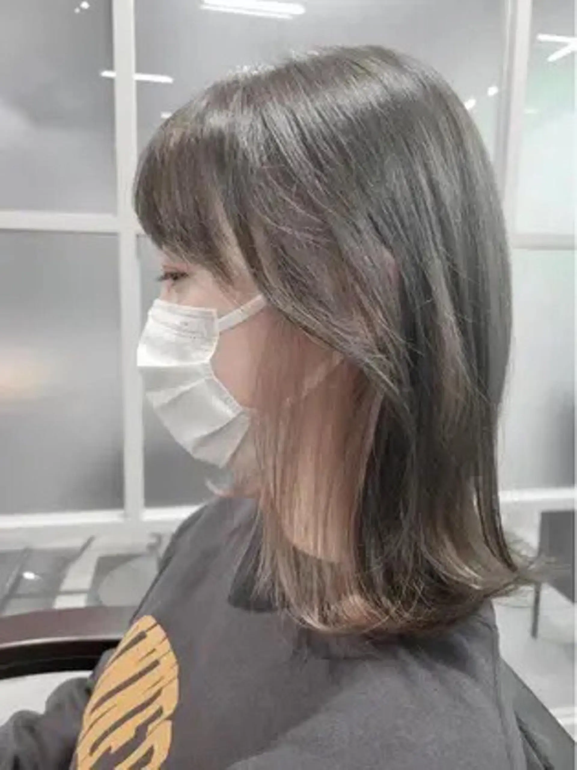 ロング ヘアカラー トリートメント newi 赤羽のヘアスタイル