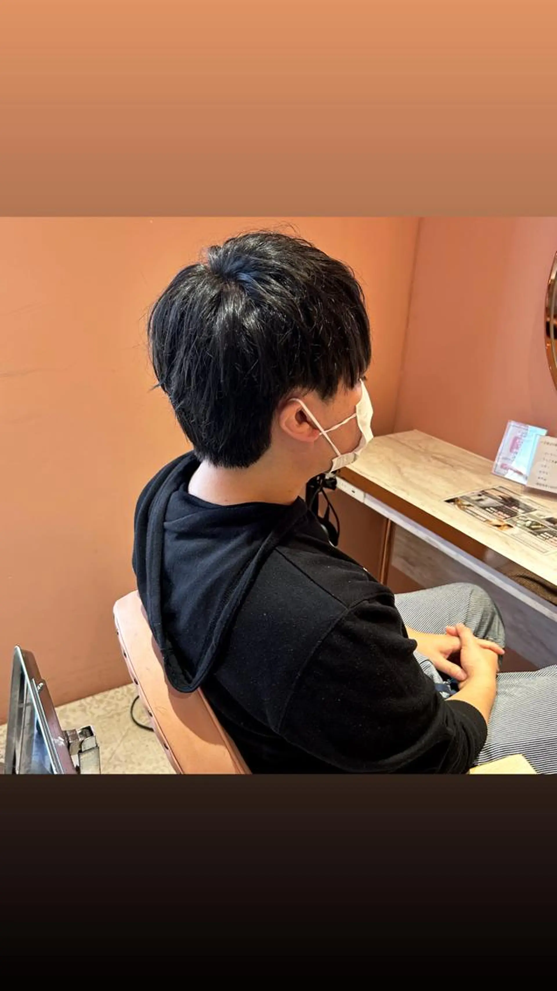 メンズ Hui.所属・縮毛矯正・髪質改善 特化 出納 直起のヘアスタイル