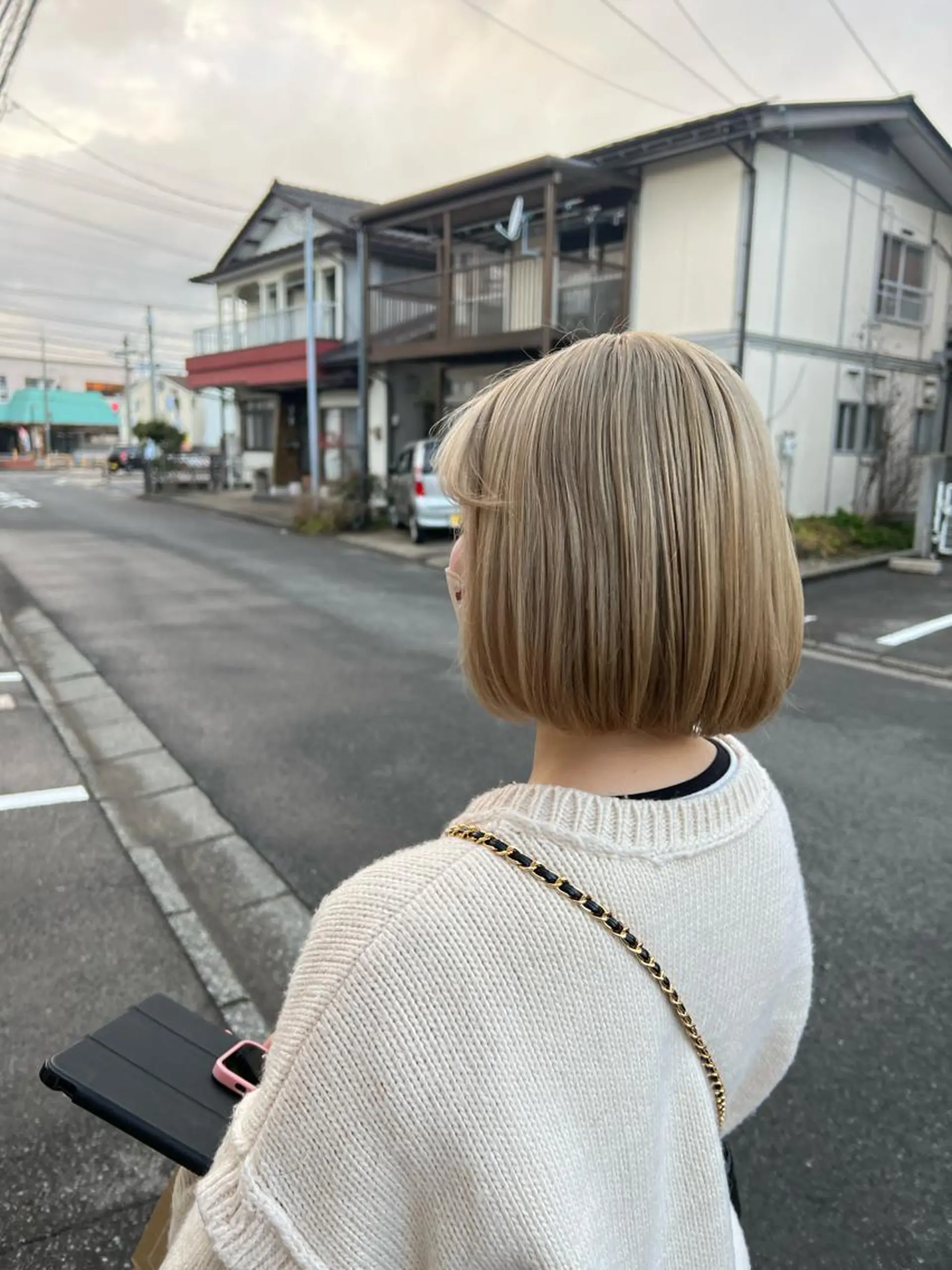 ショート カット ヘアカラー APREKO SAYAKAのヘアスタイル