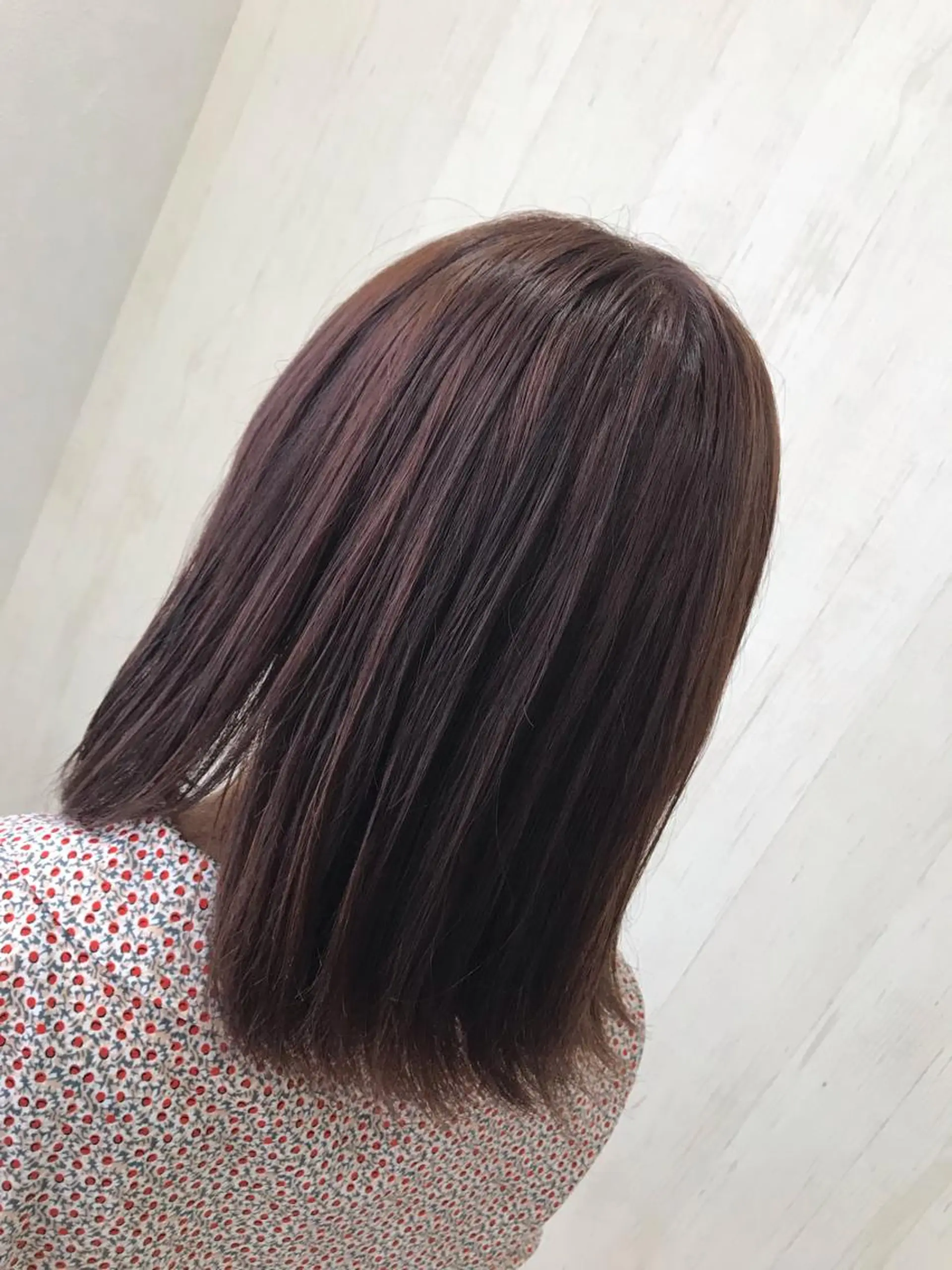 ミディアム オレンジブラウン 髪質改善☀️ miho☀️のヘアスタイル