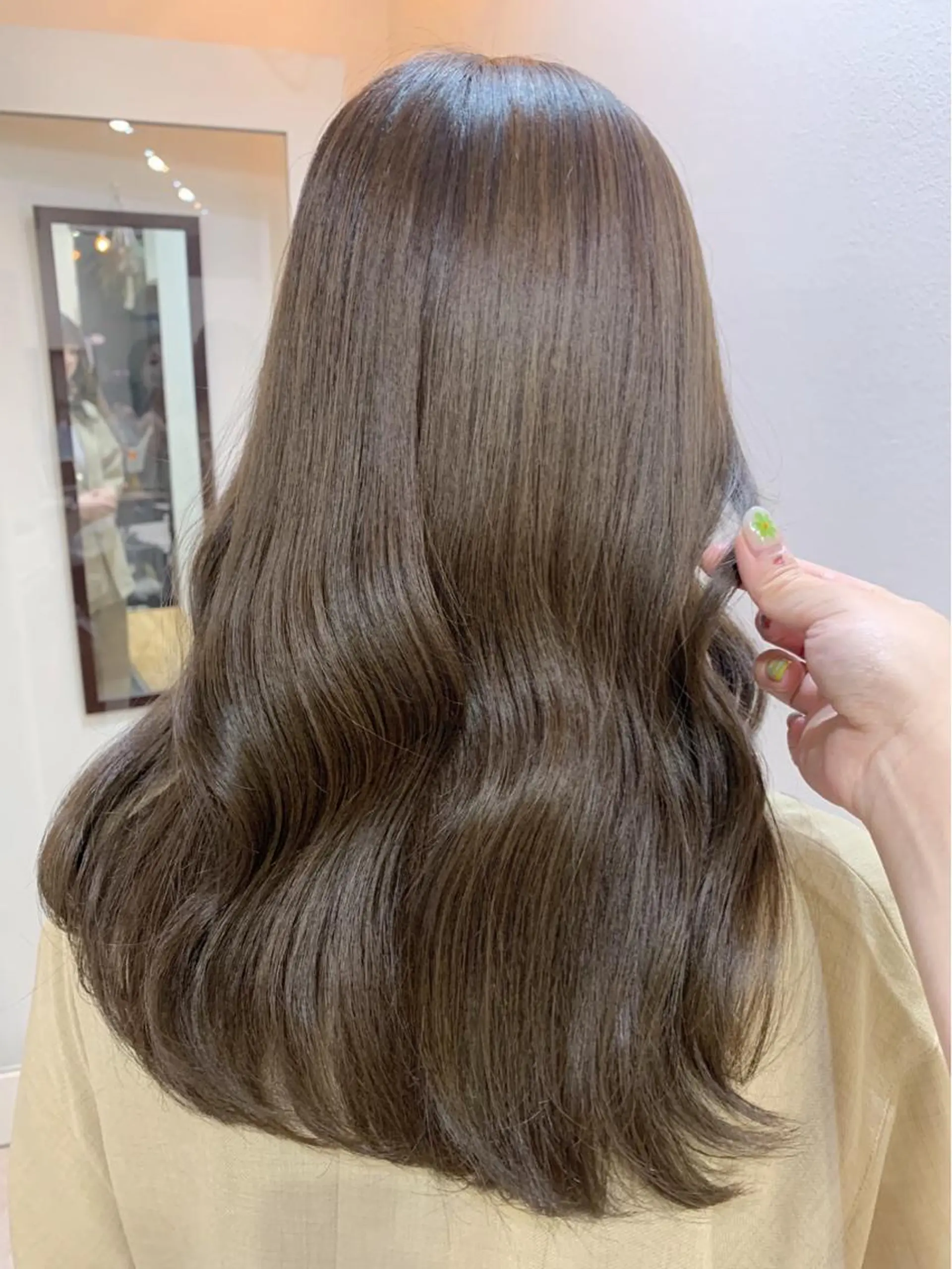 セミロング 髪質改善 縮毛矯正 トリートメント カット ヘアカラー 髪質改善/縮毛矯正 🎀小林 唯 🎀のヘアスタイル