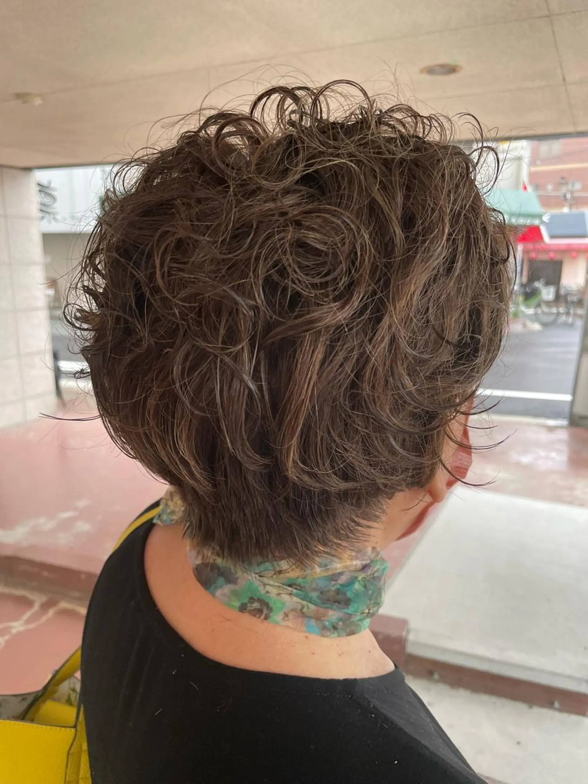 パーマ molla所属・やまもと あきこのヘアスタイル