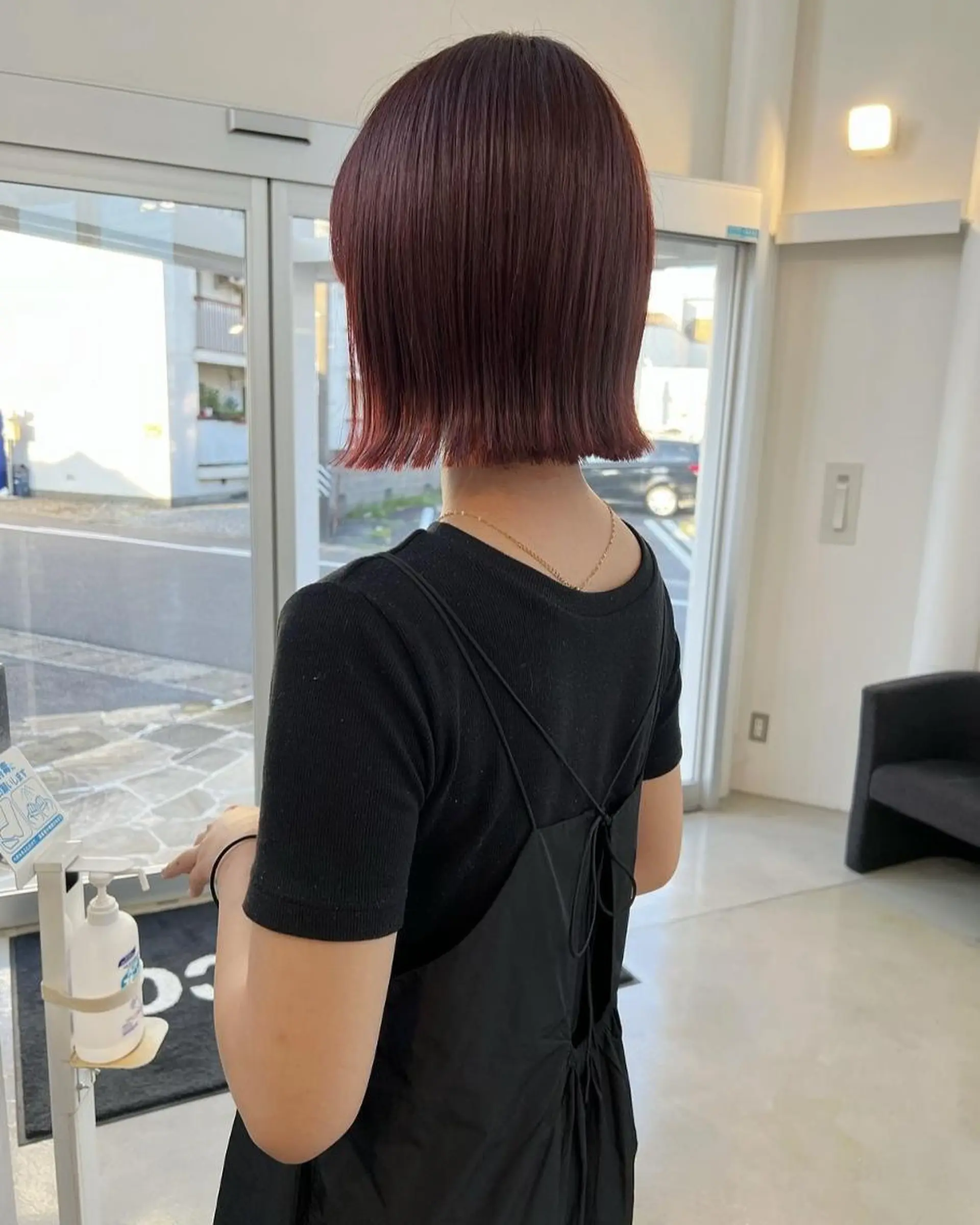 ミディアム カラー カット ヘッドスパ ショート／ボブ／柳津 いくらまゆのヘアスタイル