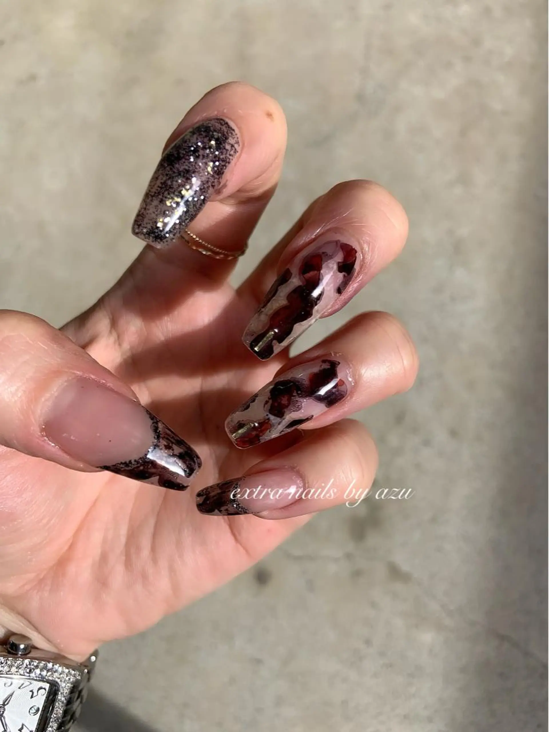 ネイル ハンドネイル extranails /lemellaのネイルデザイン